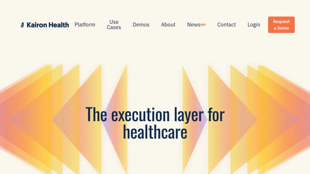Kairon Health homepage