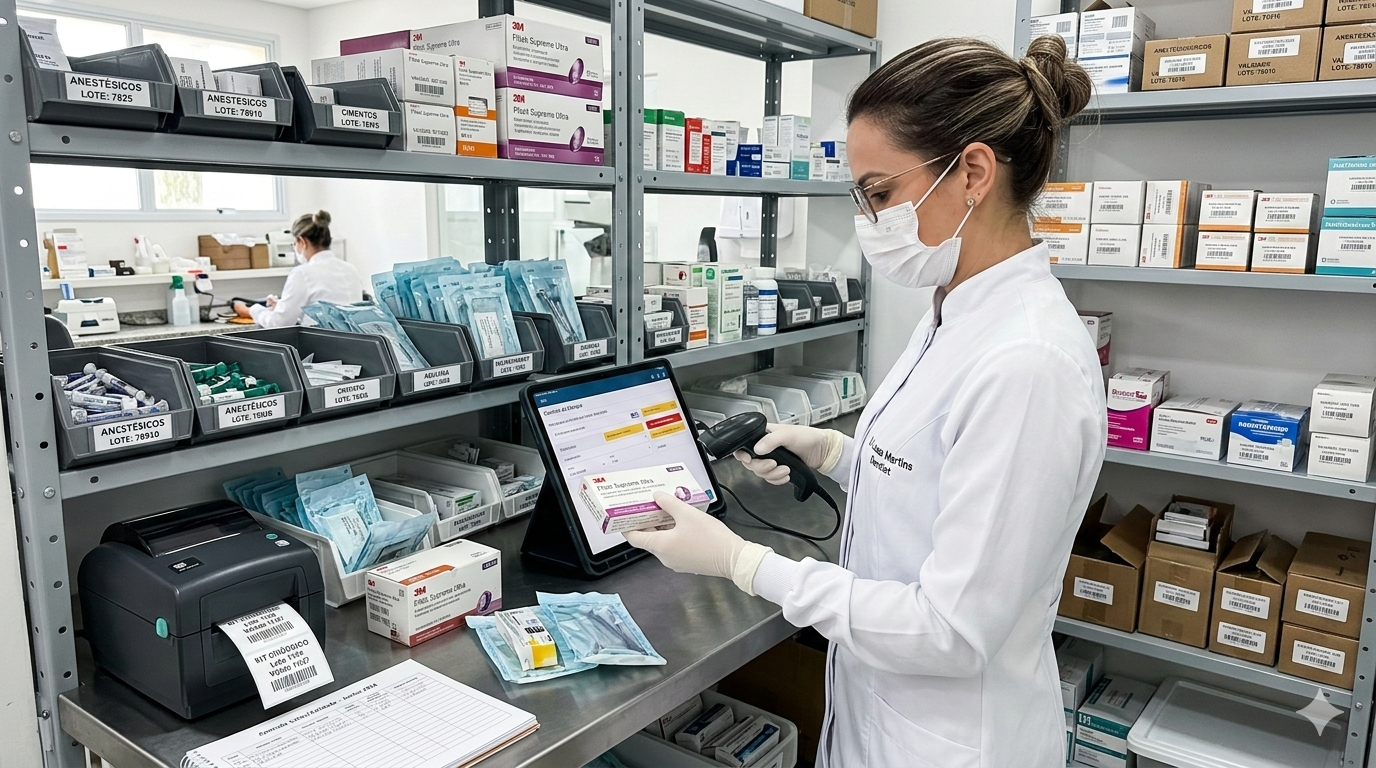 Como Monitorar Validade e Rastreabilidade de Materiais Odontológicos