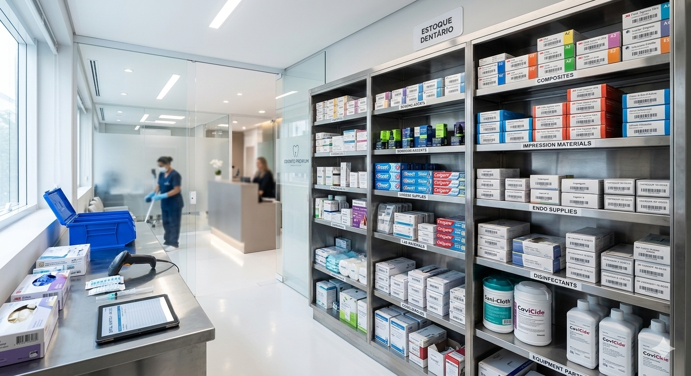 Lista Completa de Materiais Odontológicos que Devem Ser Controlados no Estoque da Clínica