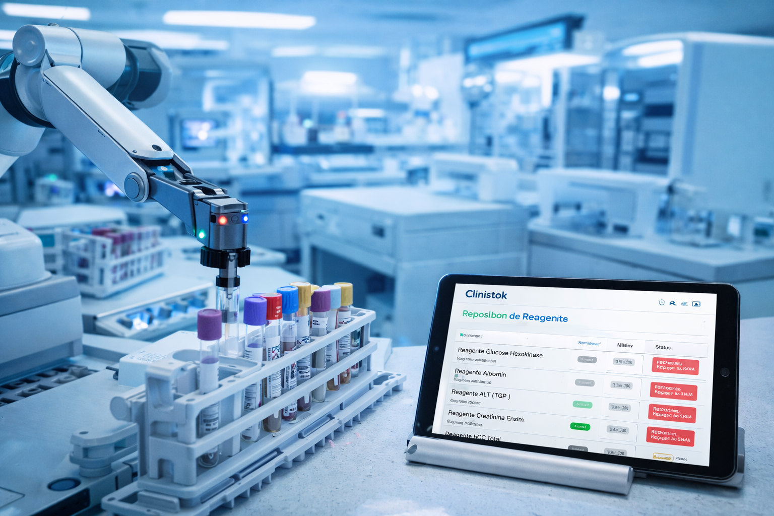 Controle de Estoque em Laboratórios de Análises Clínicas: Gestão de Reagentes e Insumos