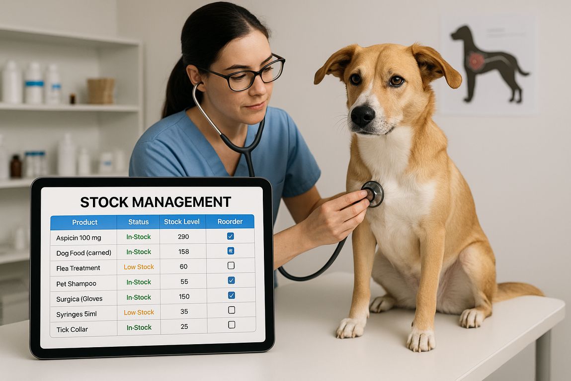 Gestão Inteligente de Estoque em Clínicas Veterinárias
