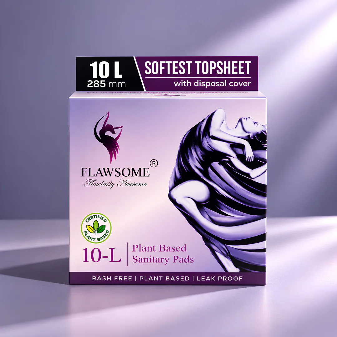 Flawsome Plant Based Sanitary Pads (Size L)