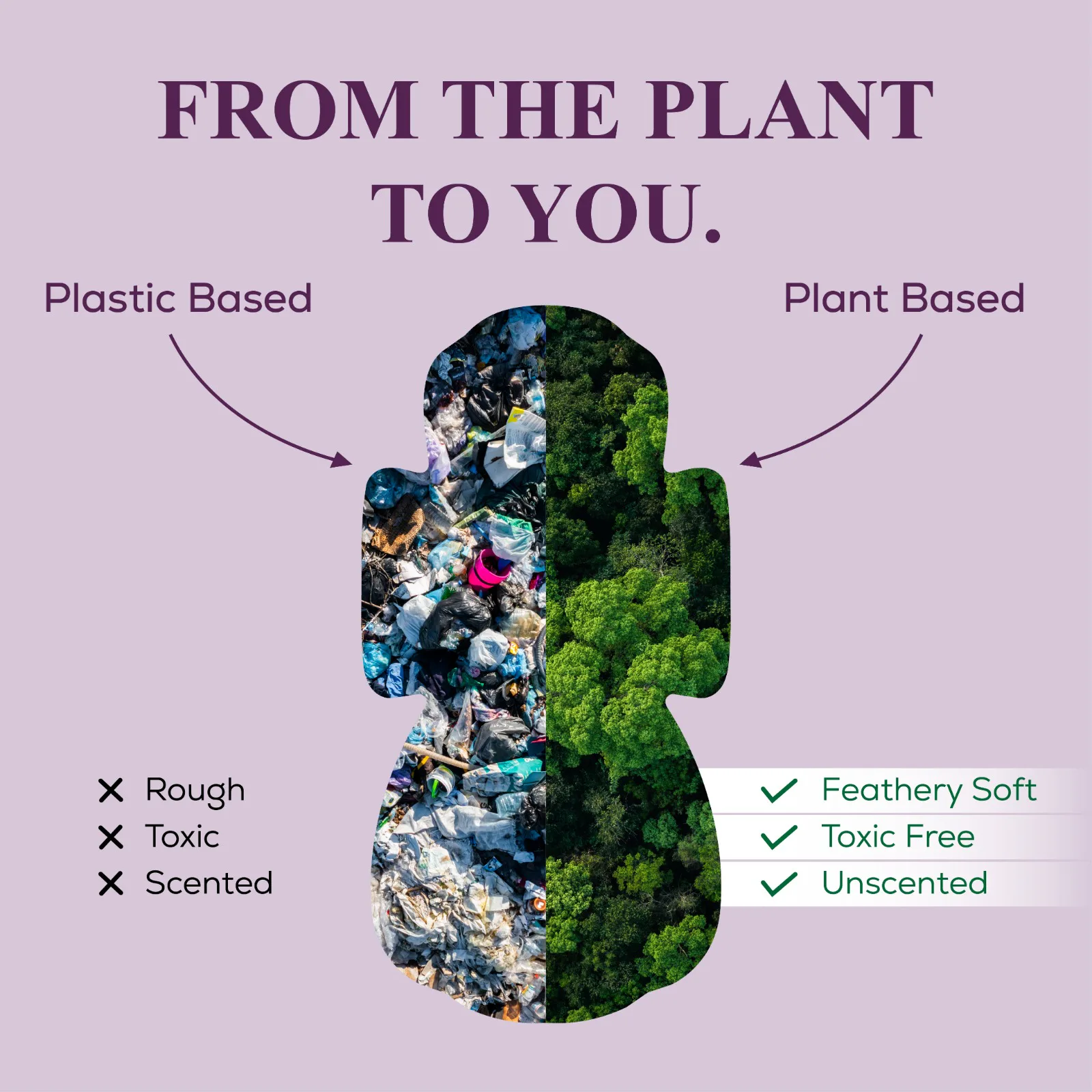 Flawsome Plant Based Sanitary Pads (Size XXL)