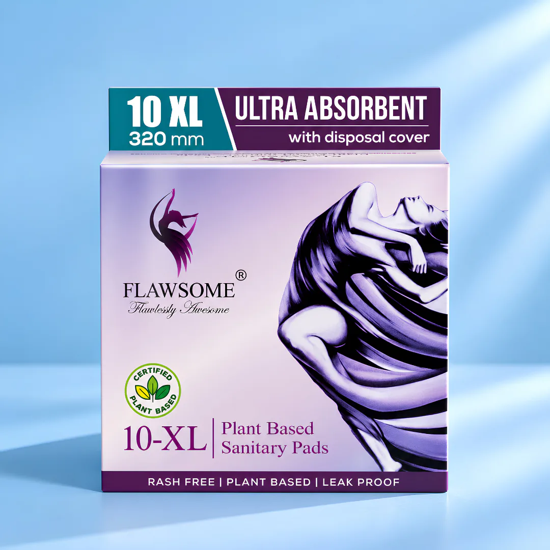 Flasome Plant Based Sanitary Pads (Size XL)