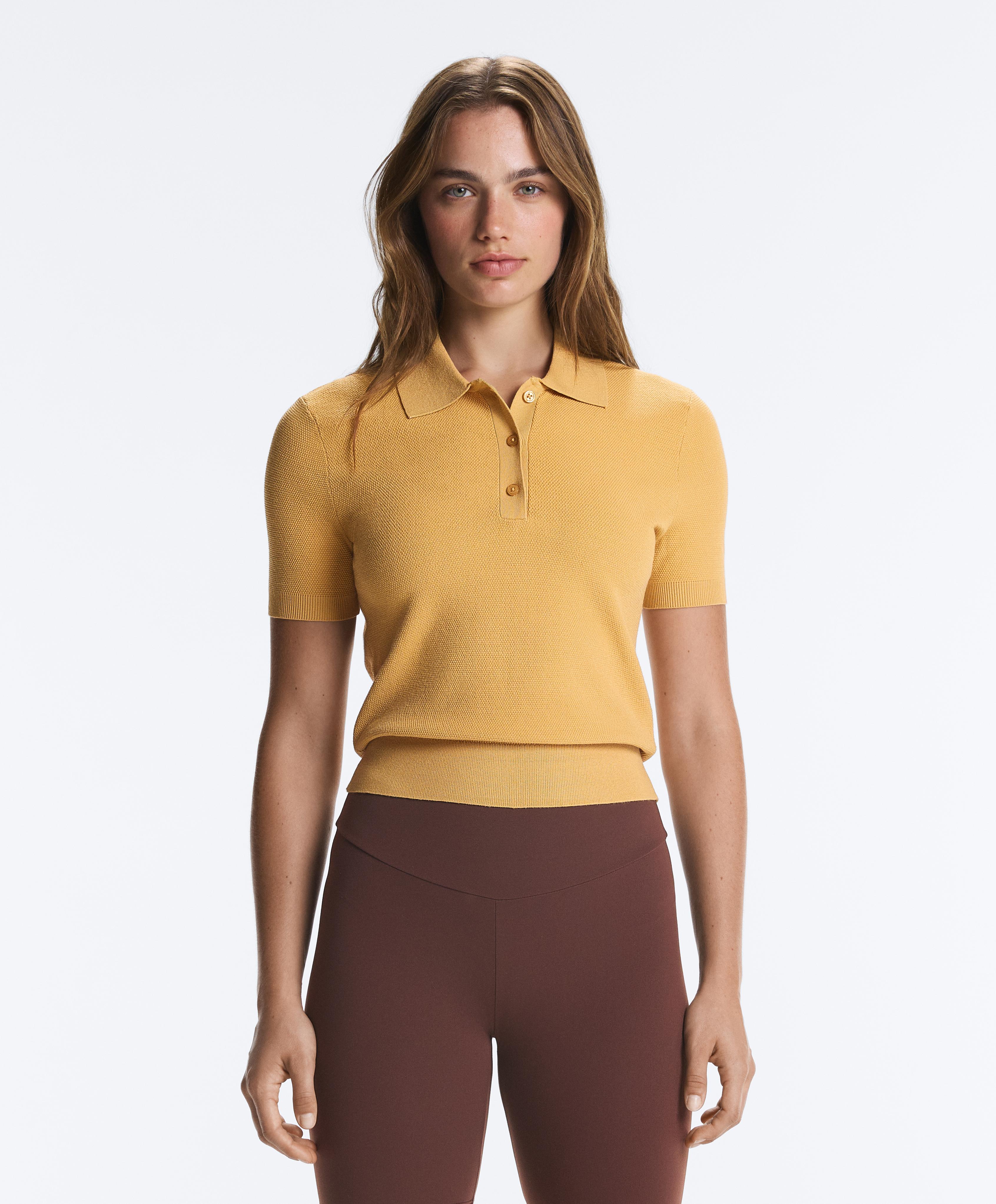 Camisa Polo Amarilla