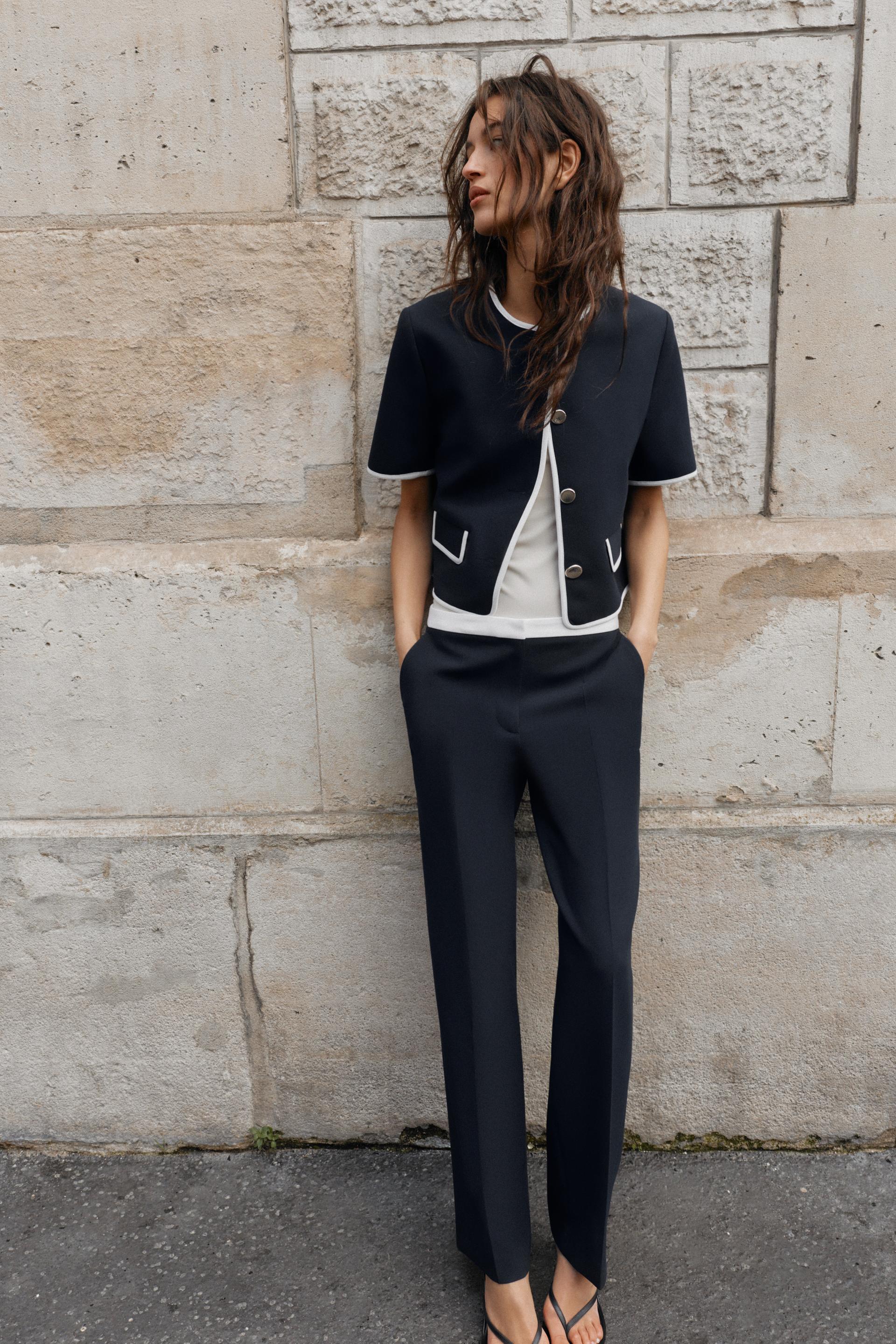 Pantalon Recto Cintura Alta
