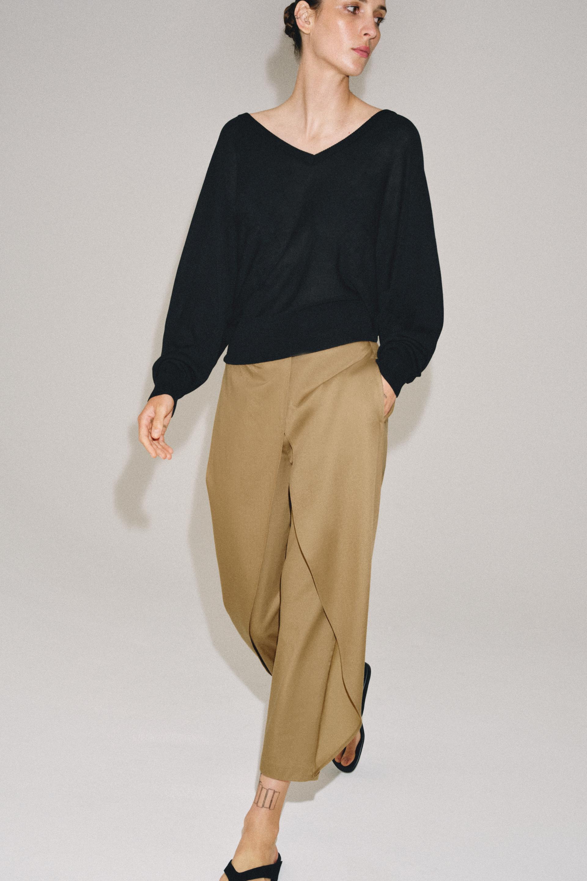 Pantalon Pliegues Delanteros