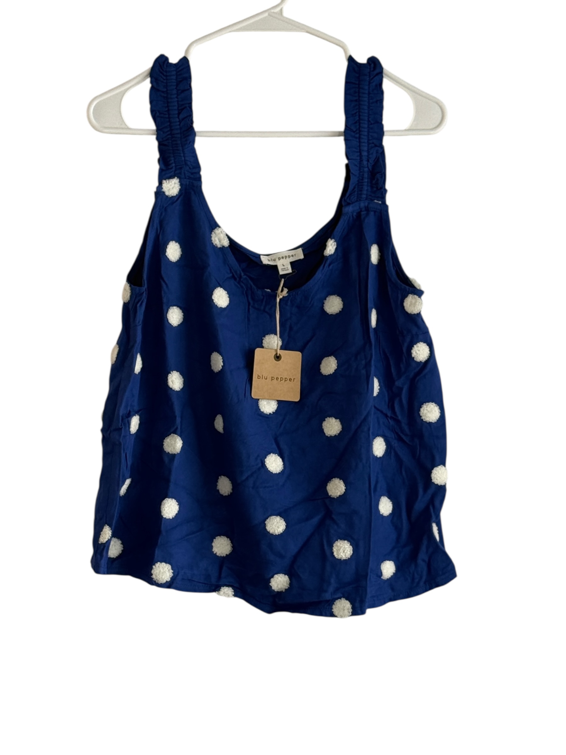 Blue Pepper -Polka Dot Top thumbnail 2
