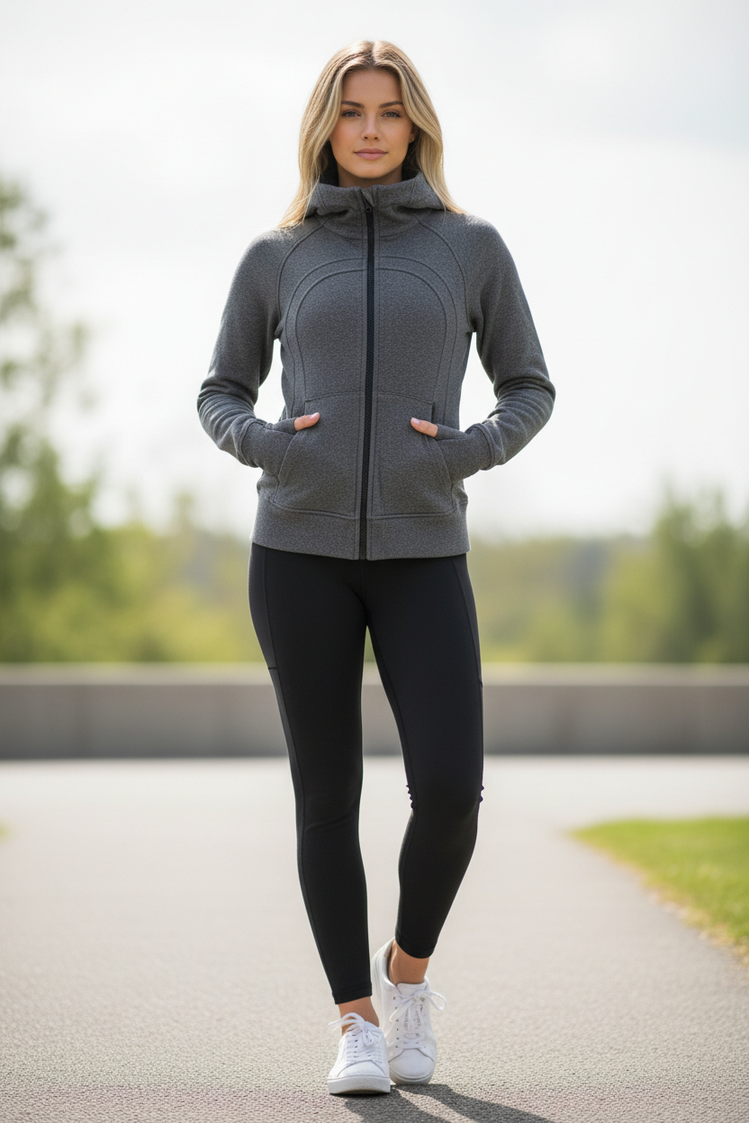 Lululemon - Full Zip Scuba Hoodie - Image 1