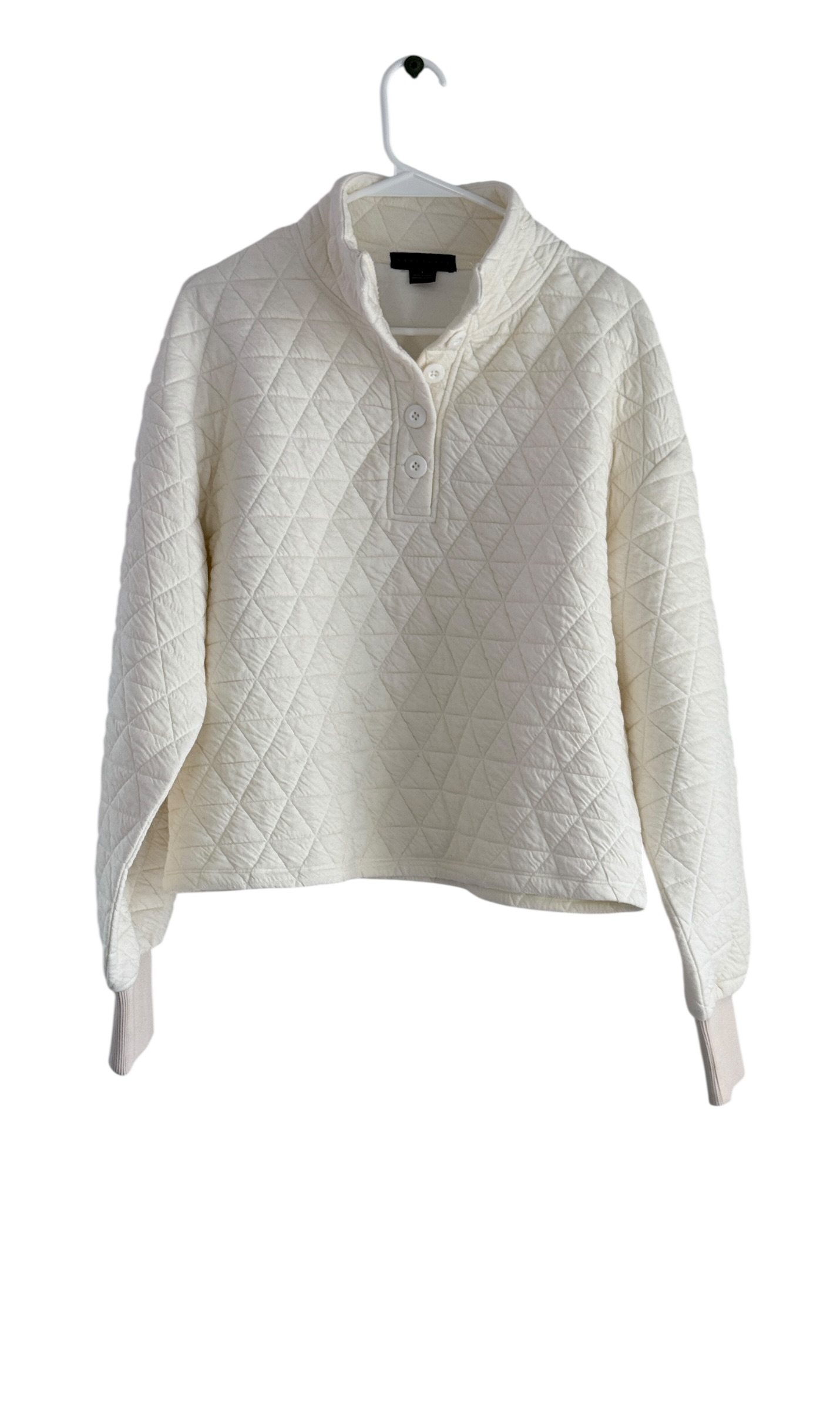 Sanctuary - Quilted Button Popover Sweatshirt thumbnail 3