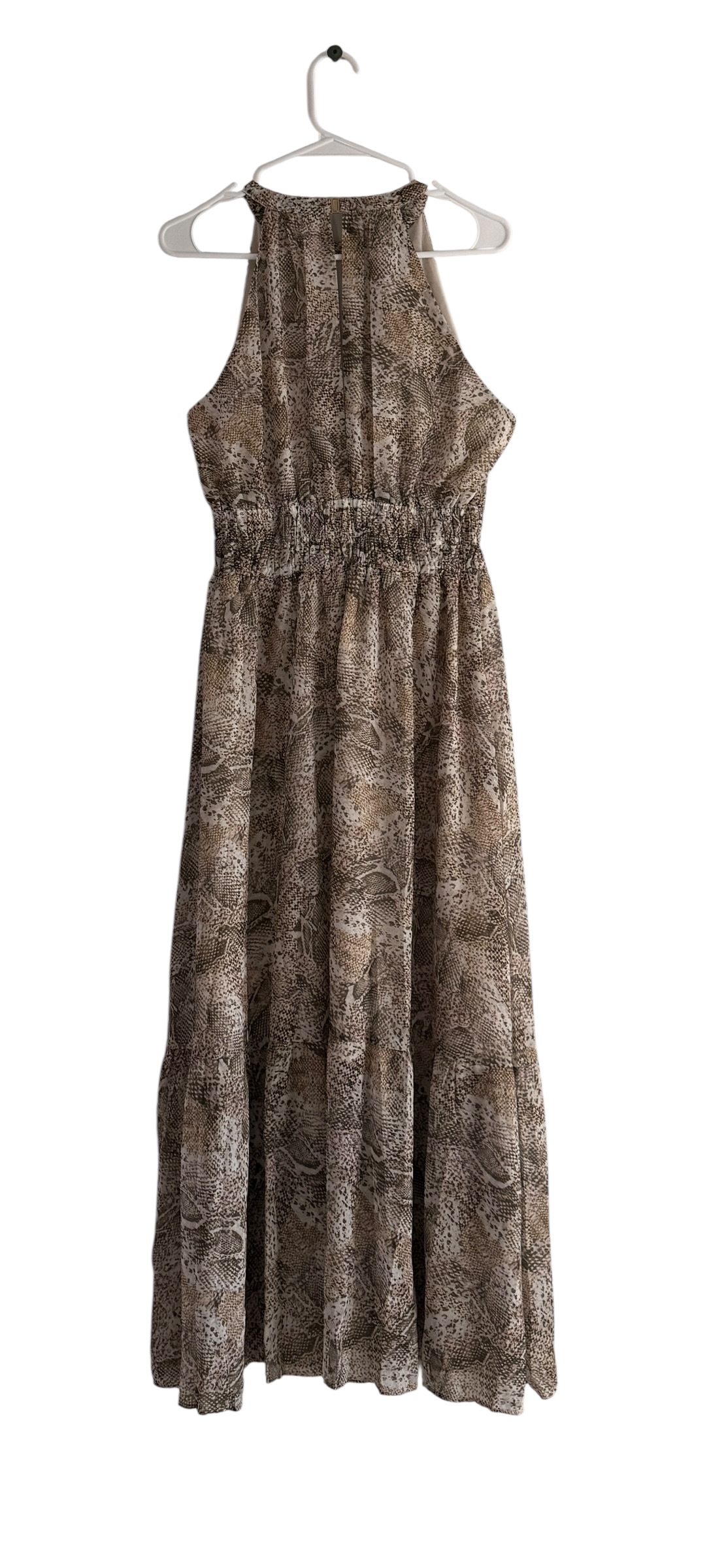 Elan Sleeveless Halter Maxi Dress thumbnail 3