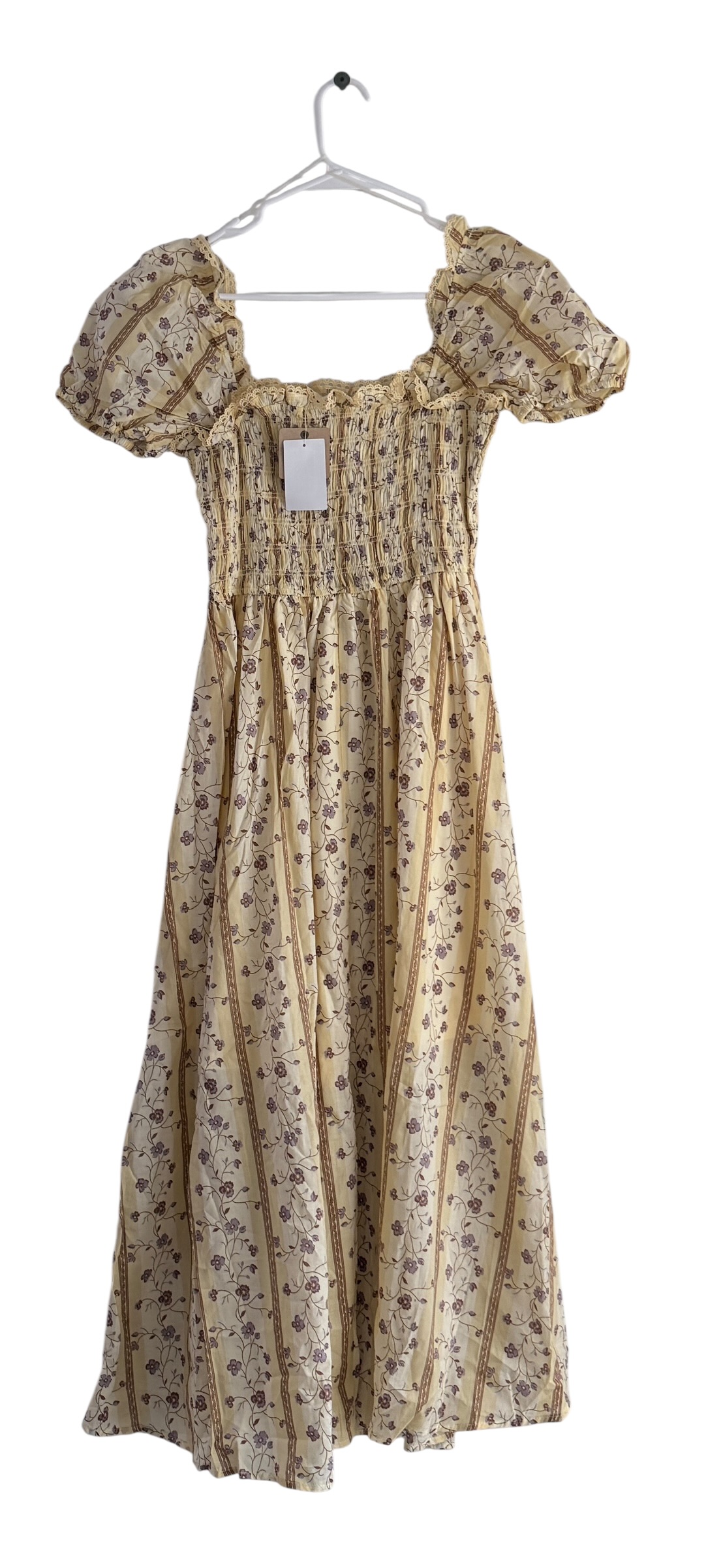 Blu Pepper - Floral Smoked Maxi Dress thumbnail 3