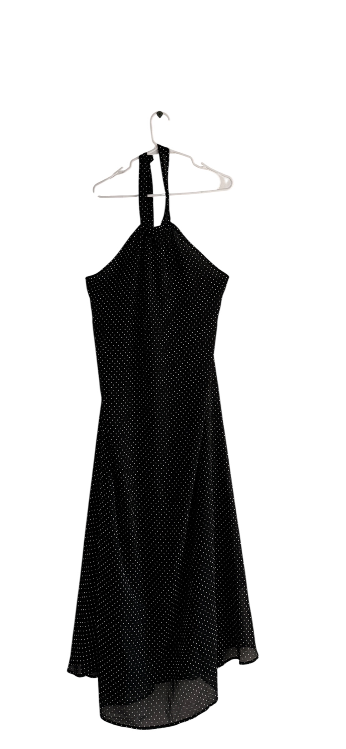 Elan Polka Dot Halter Maxi Dress thumbnail 3