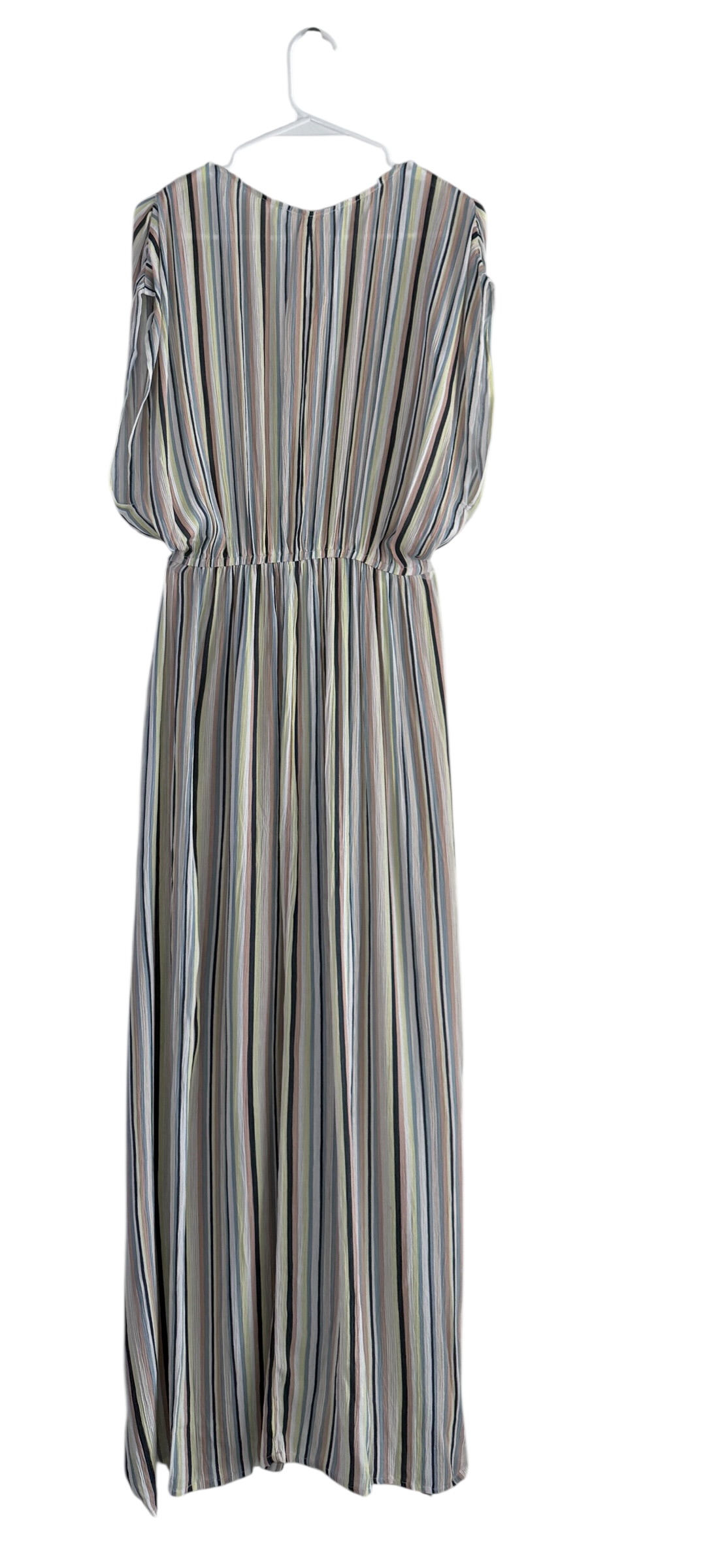 Stripe Cover-Up Maxi Dress thumbnail 2