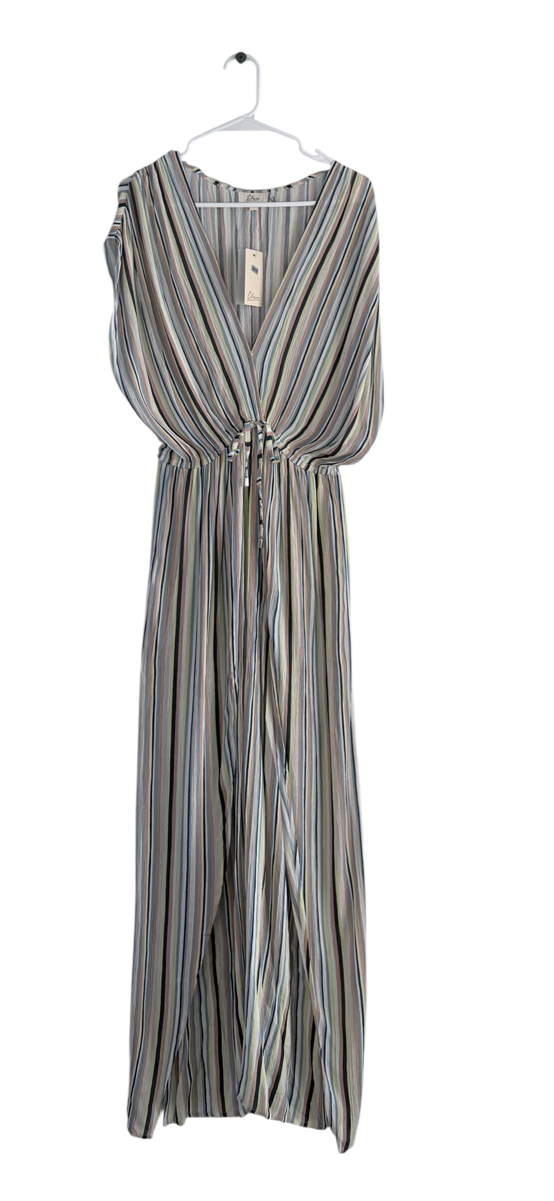 Stripe Cover-Up Maxi Dress thumbnail 3