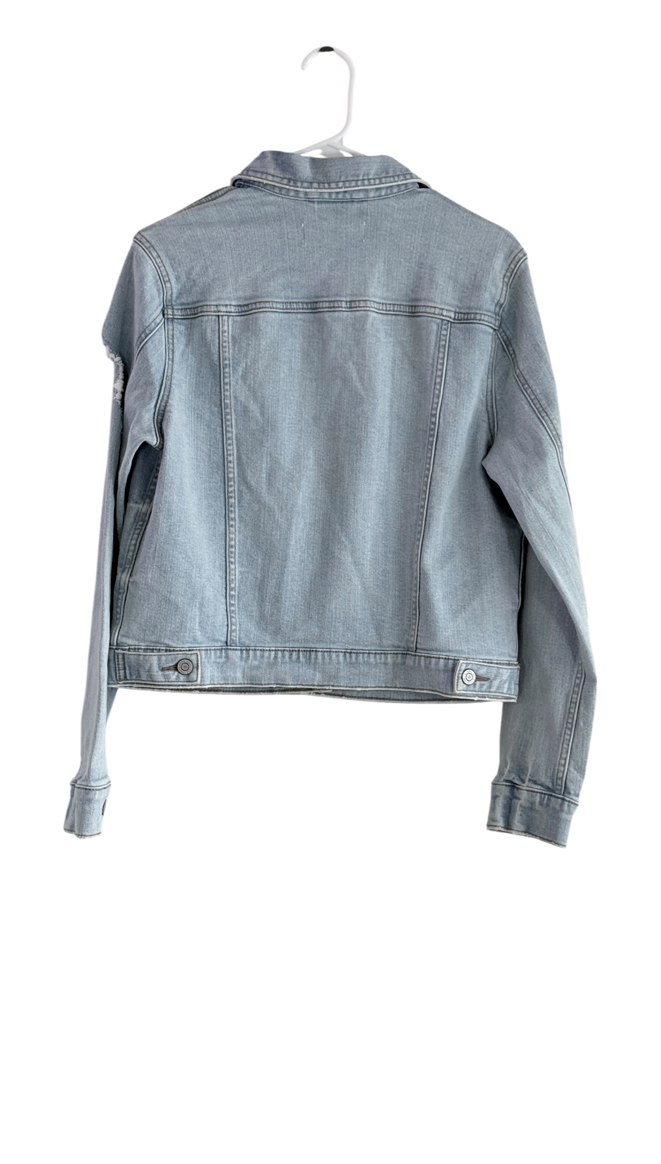 Eunina - Denim Light Wash Jean Jacket thumbnail 3
