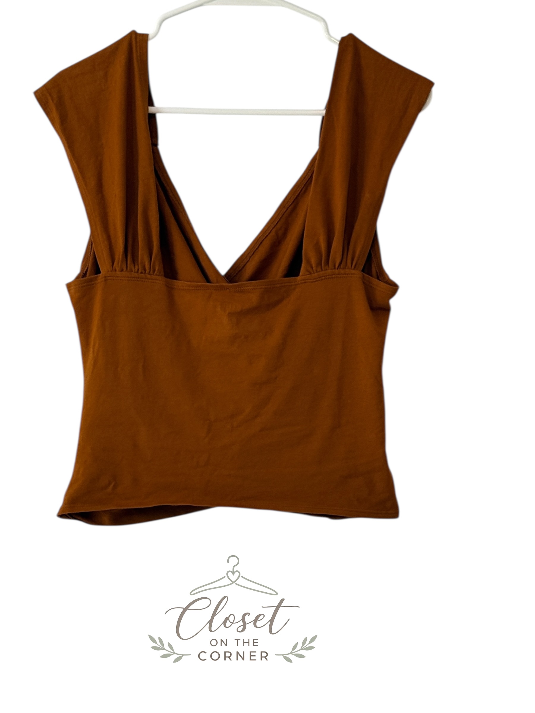 Maeve by Anthropologie Cotten blend Tank Top thumbnail 3