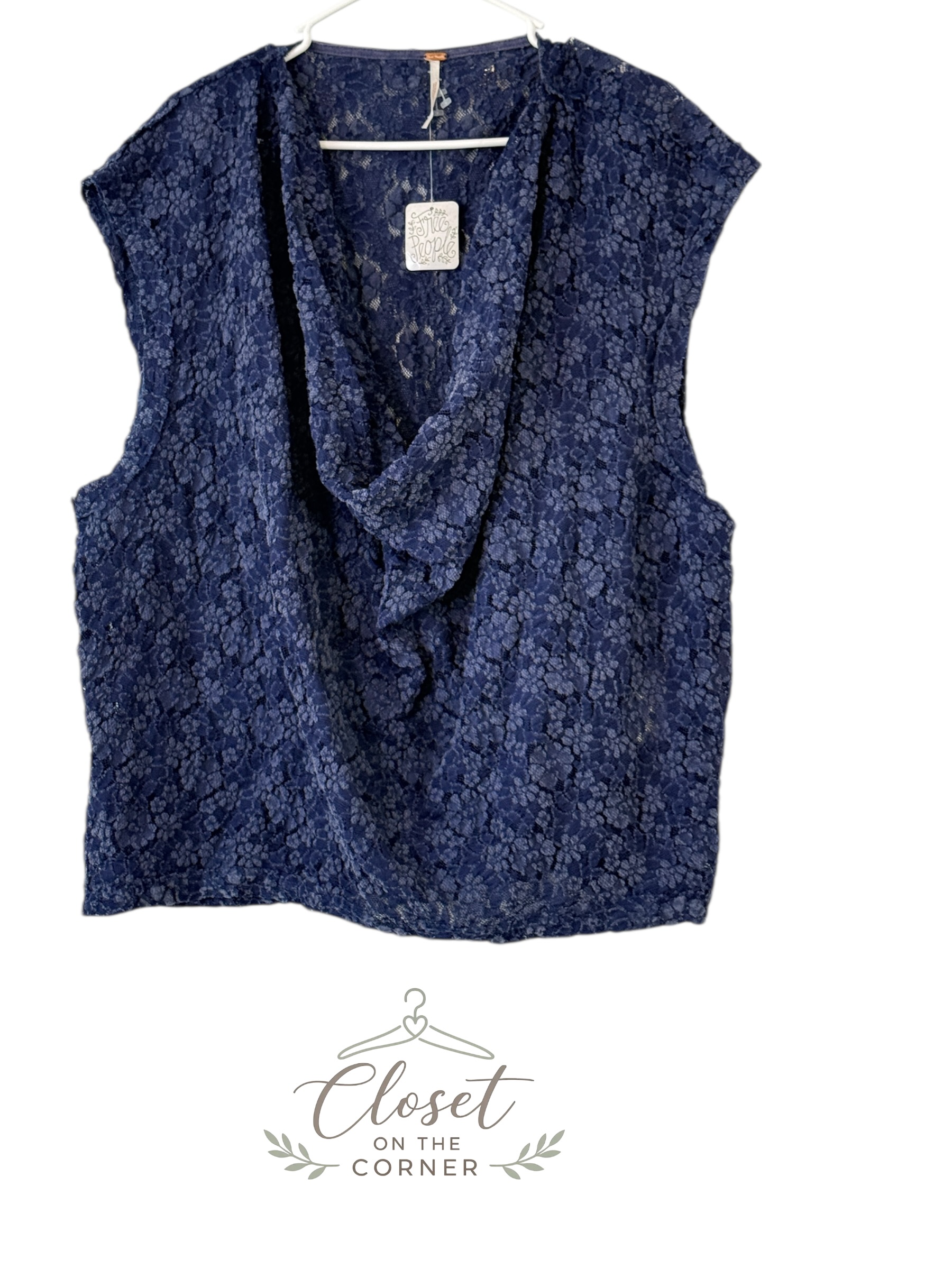 Free People Sleeveless Lace Top thumbnail 2