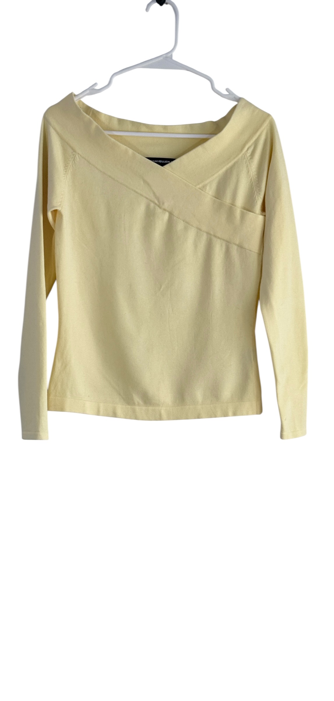 Ellen Tracy Asymmetrical Neckline Sweater thumbnail 2