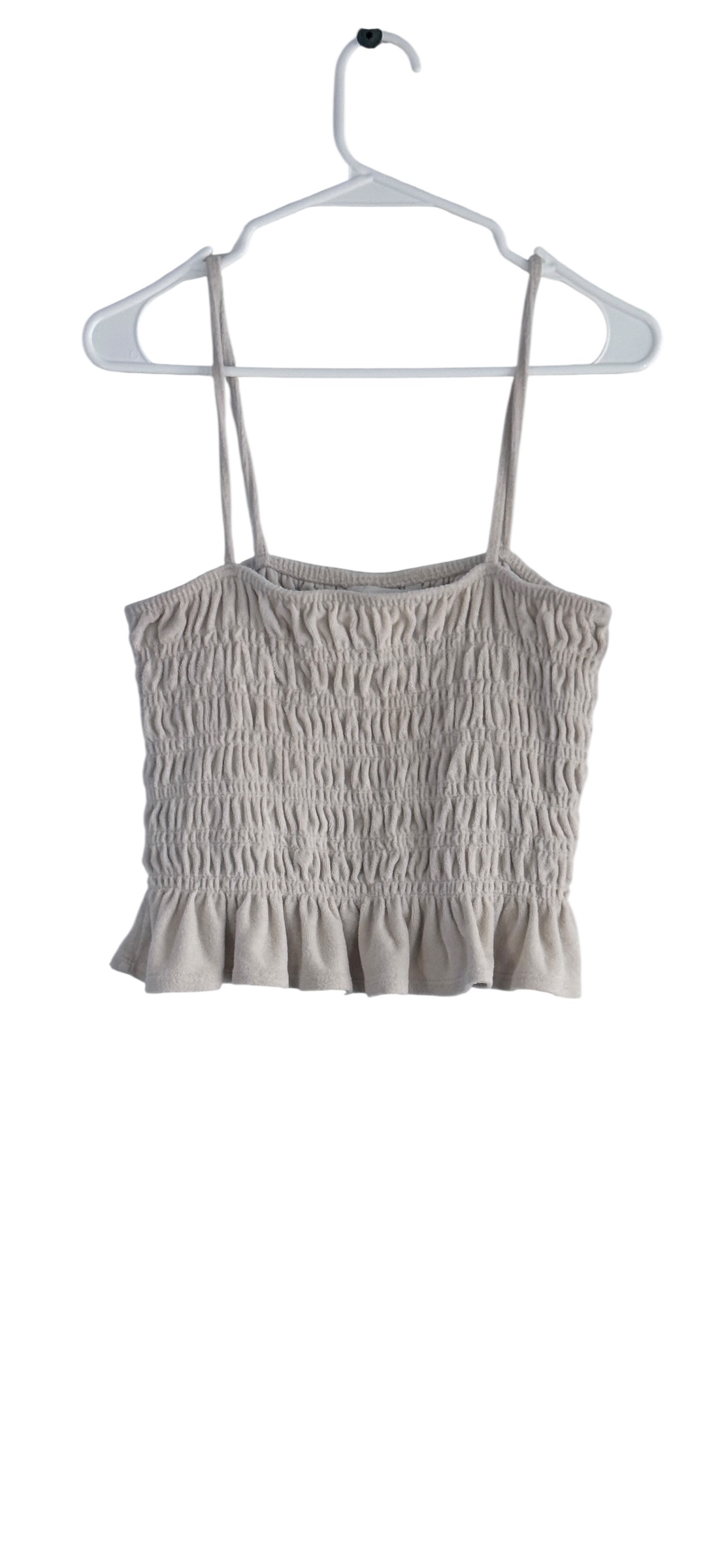 H&M Smocked Terry Strappy Top thumbnail 2