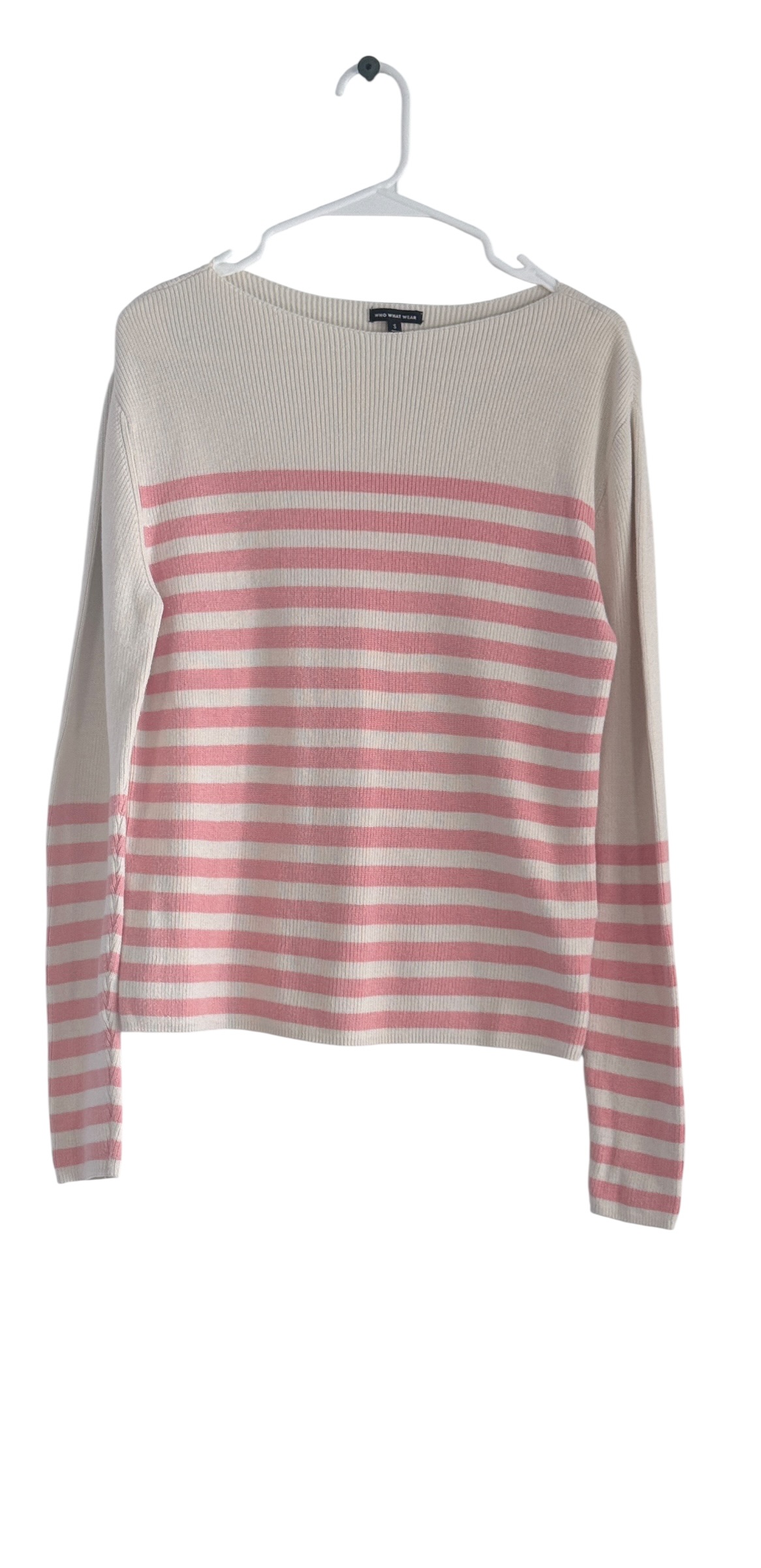 Who What Wear Striped Pullover Sweater thumbnail 2