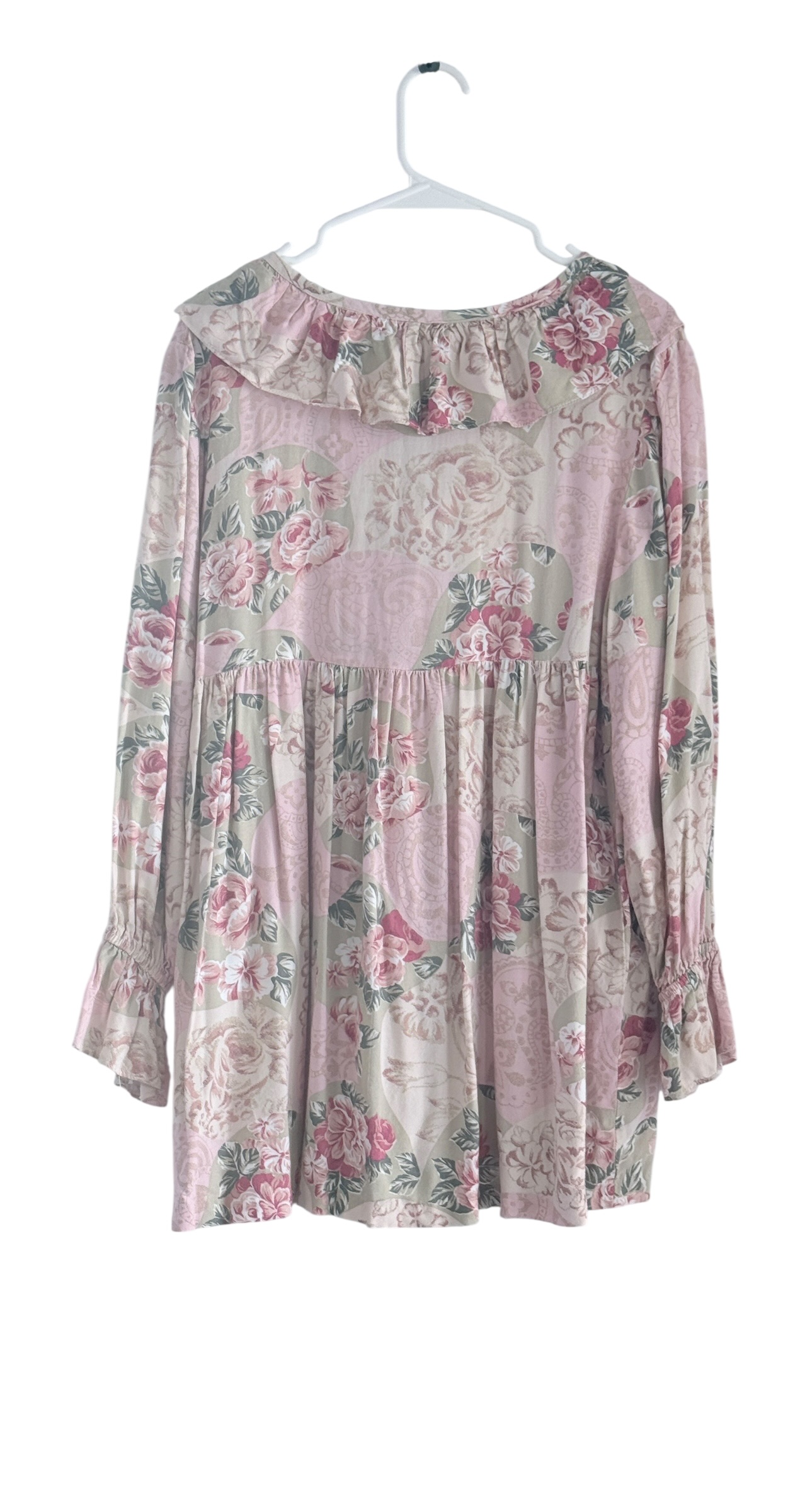 Blondie and Me Vintage Long-Sleeve Blouse/Dress thumbnail 3