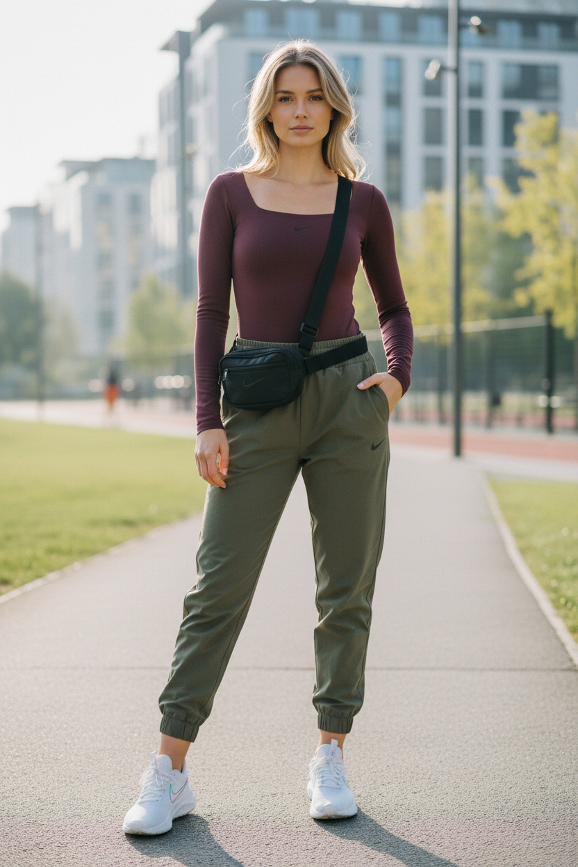 Nike Women's Form Long-Sleeve Bodysuit. thumbnail 2