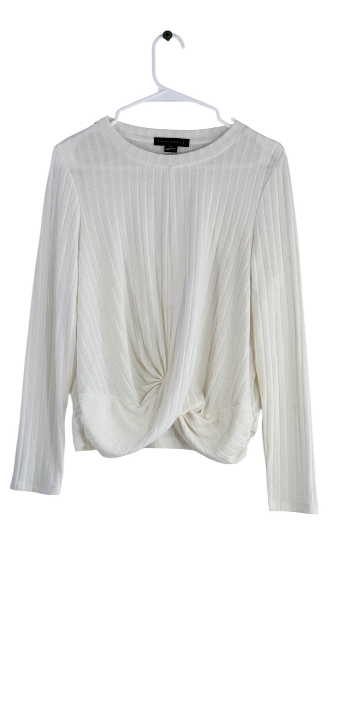 Sanctuary Twist Front Rib Knit Top thumbnail 2