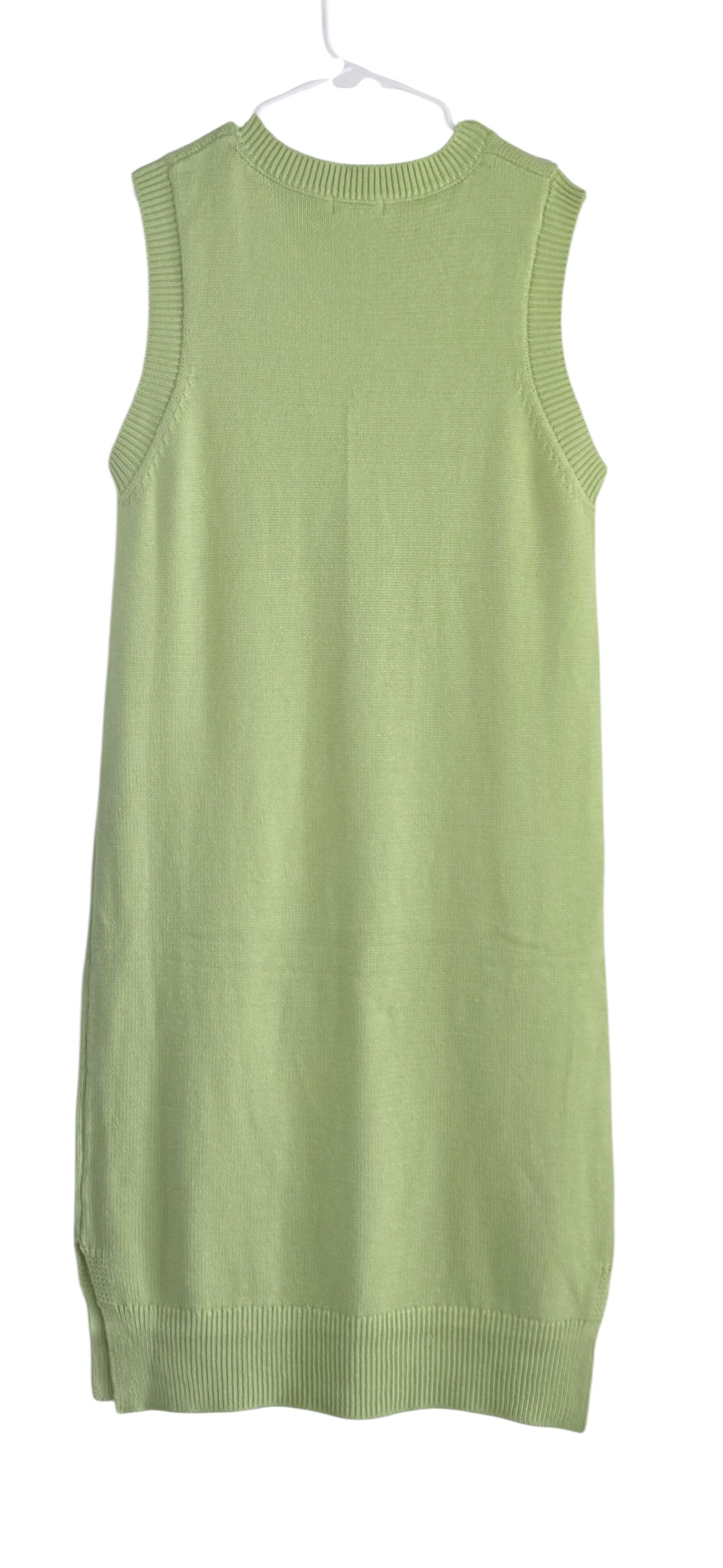 Polagram V-neck sweater vest dress thumbnail 4