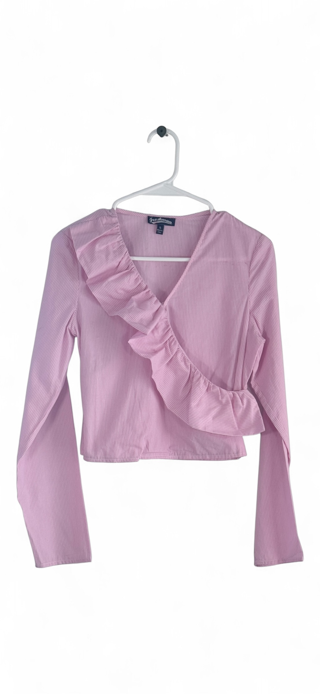 Freshman Women's Asymmetric Ruffle Top thumbnail 2