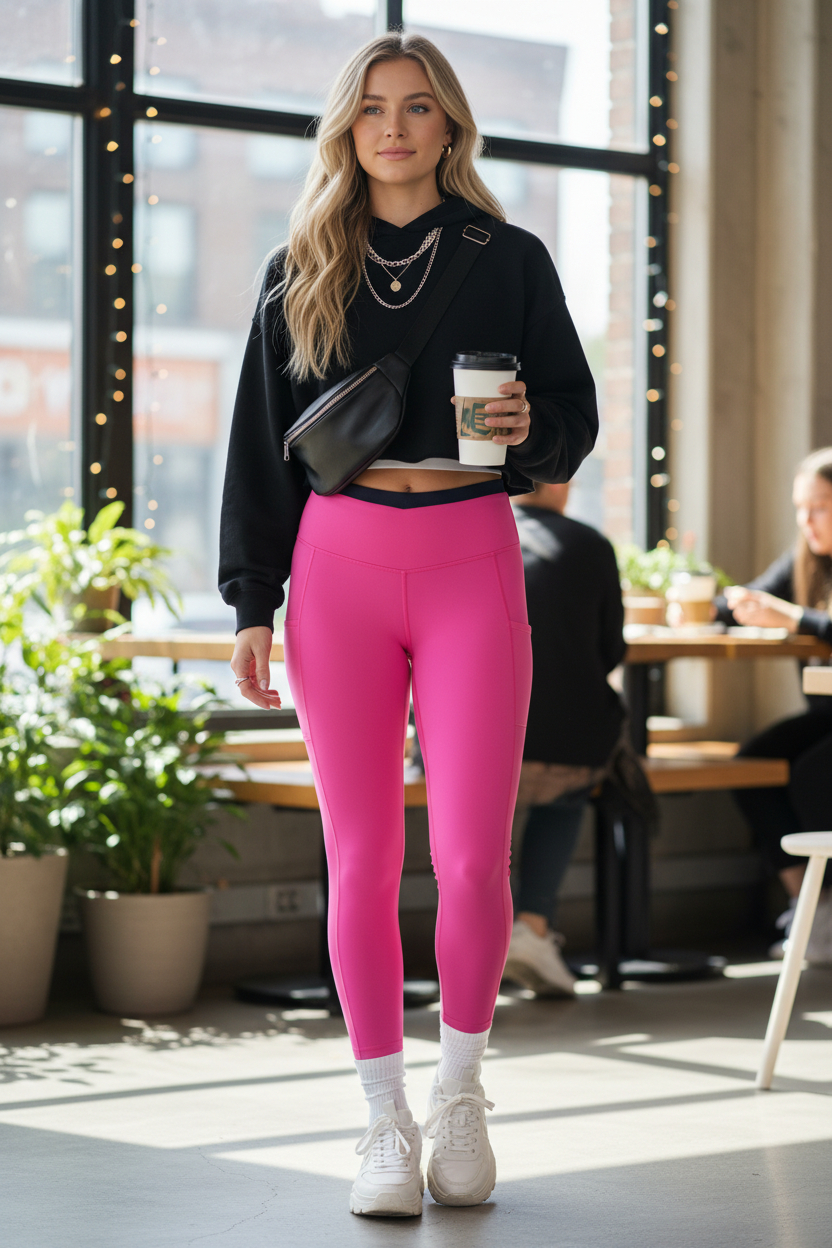 Alo Yoga High Waist Visionary Leggings - Image 1