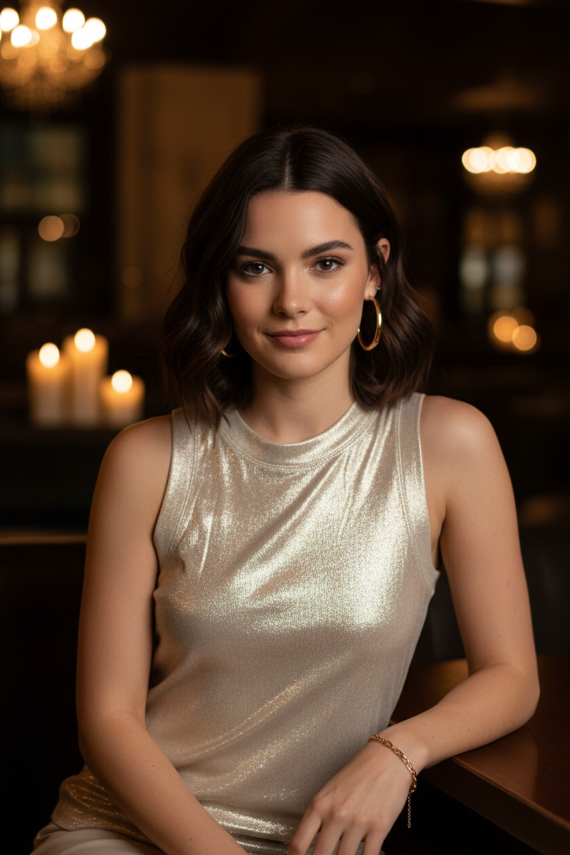 Elan Harper Gold Top thumbnail 2