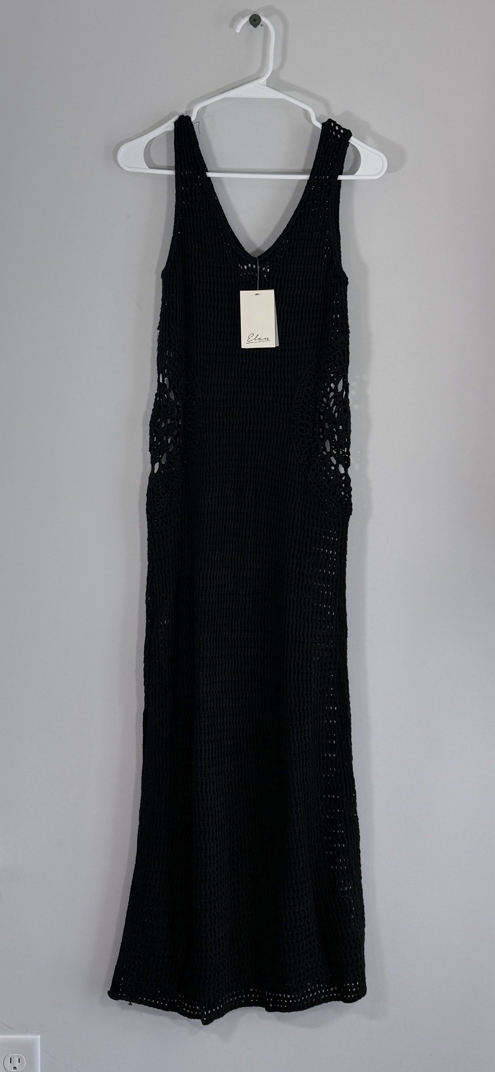 Elan Crochet Maxi Dress/Coverup thumbnail 3