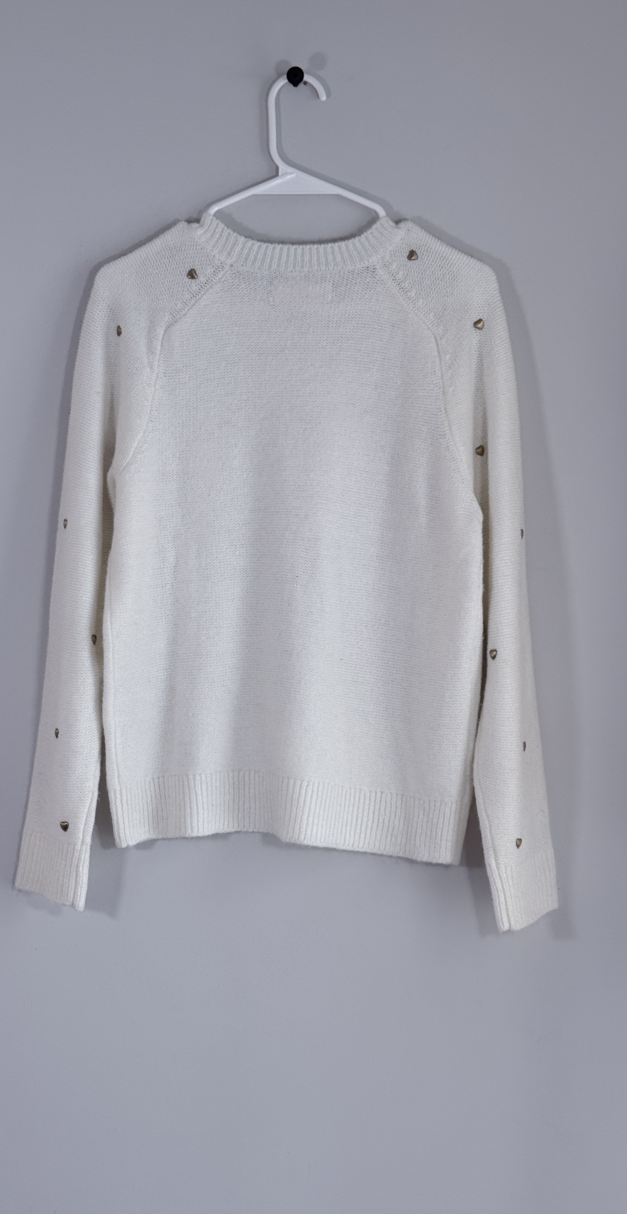 Lucky Brand Heart Stud Crewneck Sweater thumbnail 4