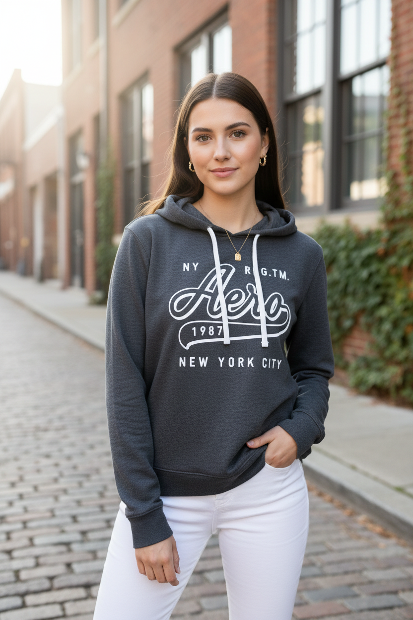 Aéropostale Pullover Hoodie - Image 1