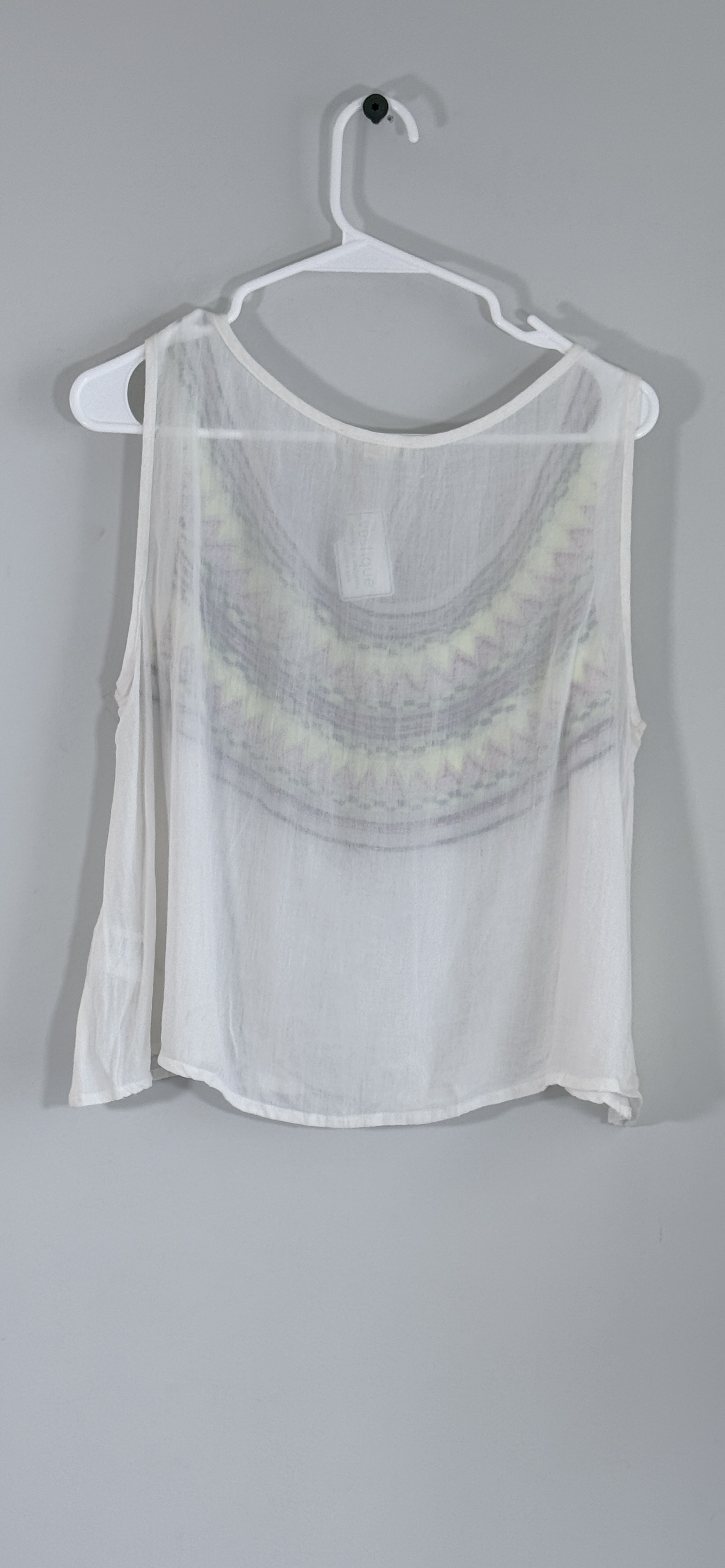 Vestique Boho-Style Sleeveless Crop Top thumbnail 3