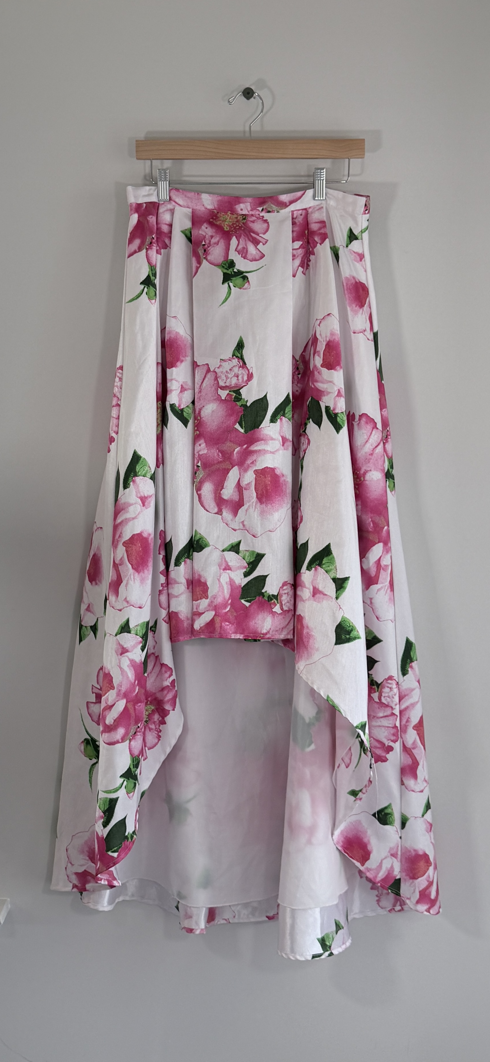 My Michelle High Low Floral Skirt thumbnail 2