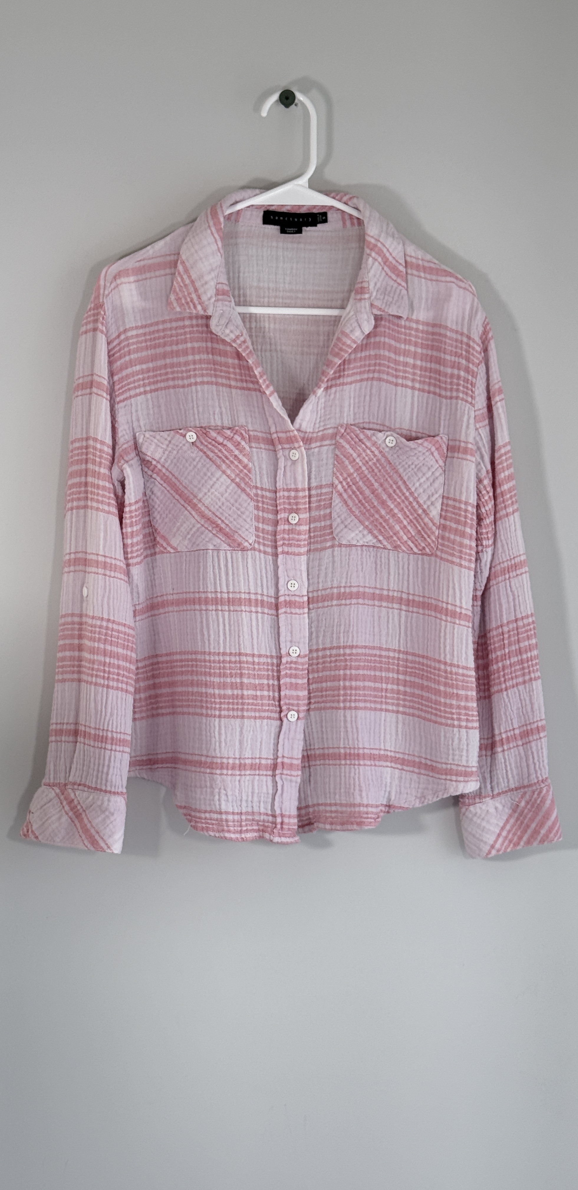 Sanctuary Tomboy Button-Down Plaid Shirt thumbnail 3
