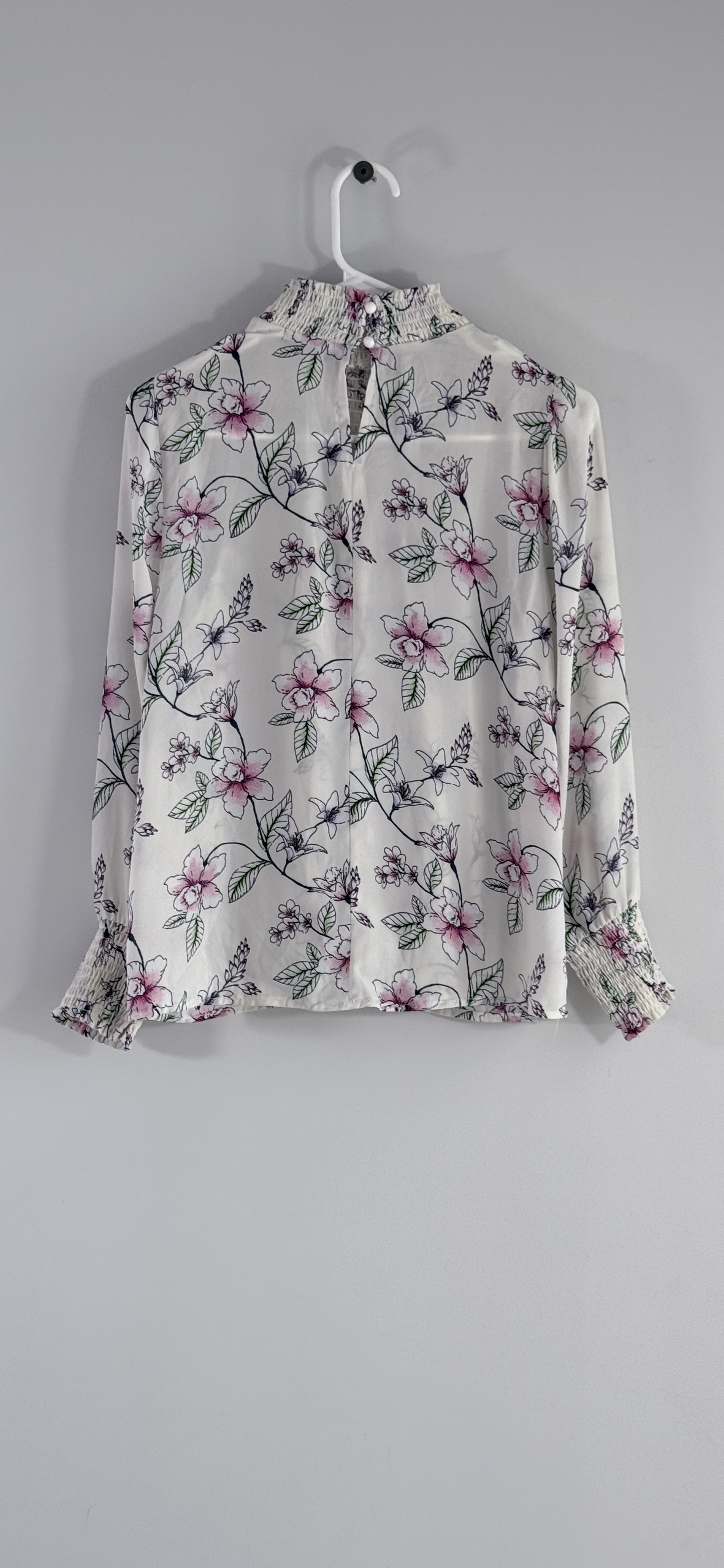 Cure Smocked Floral Blouse thumbnail 3