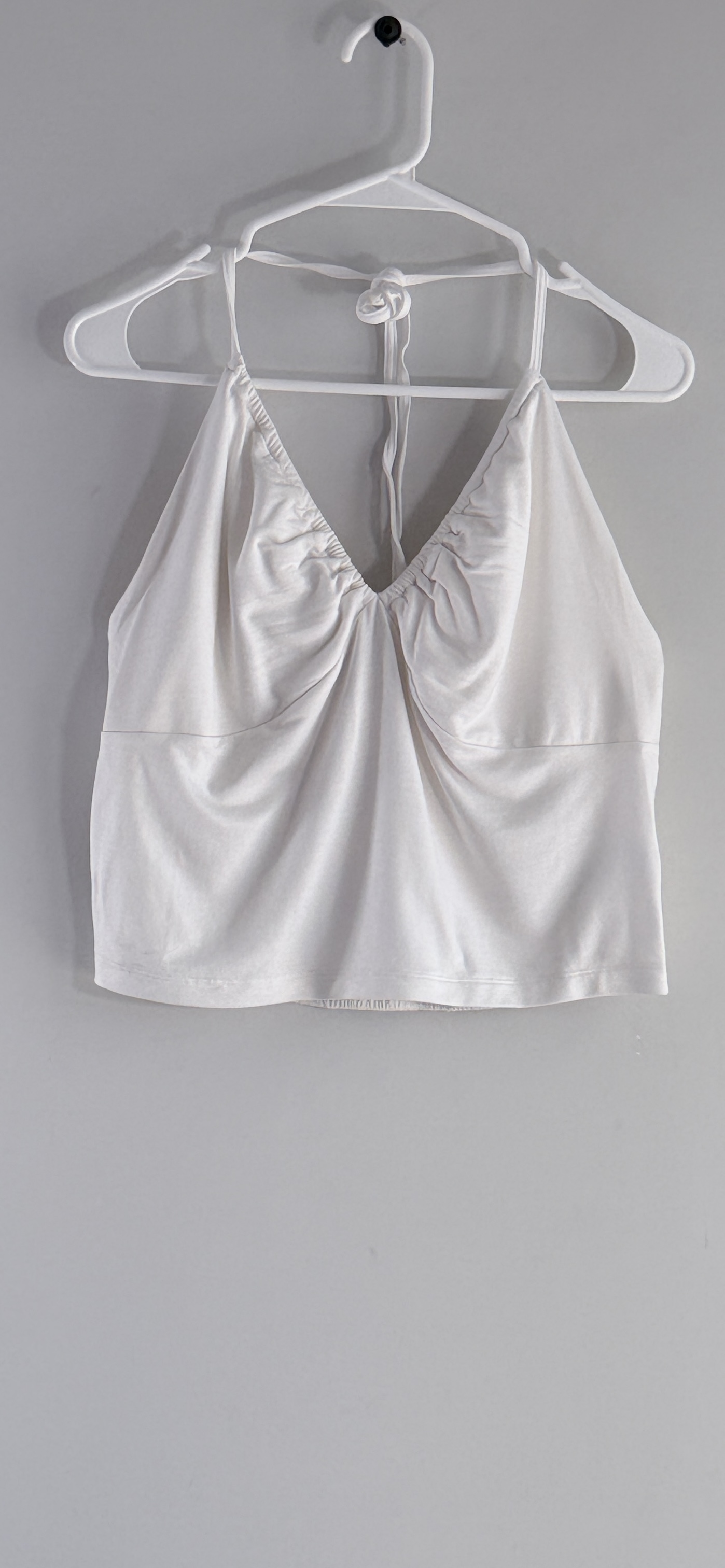 The Drop Halter Cropped Neck Top thumbnail 2