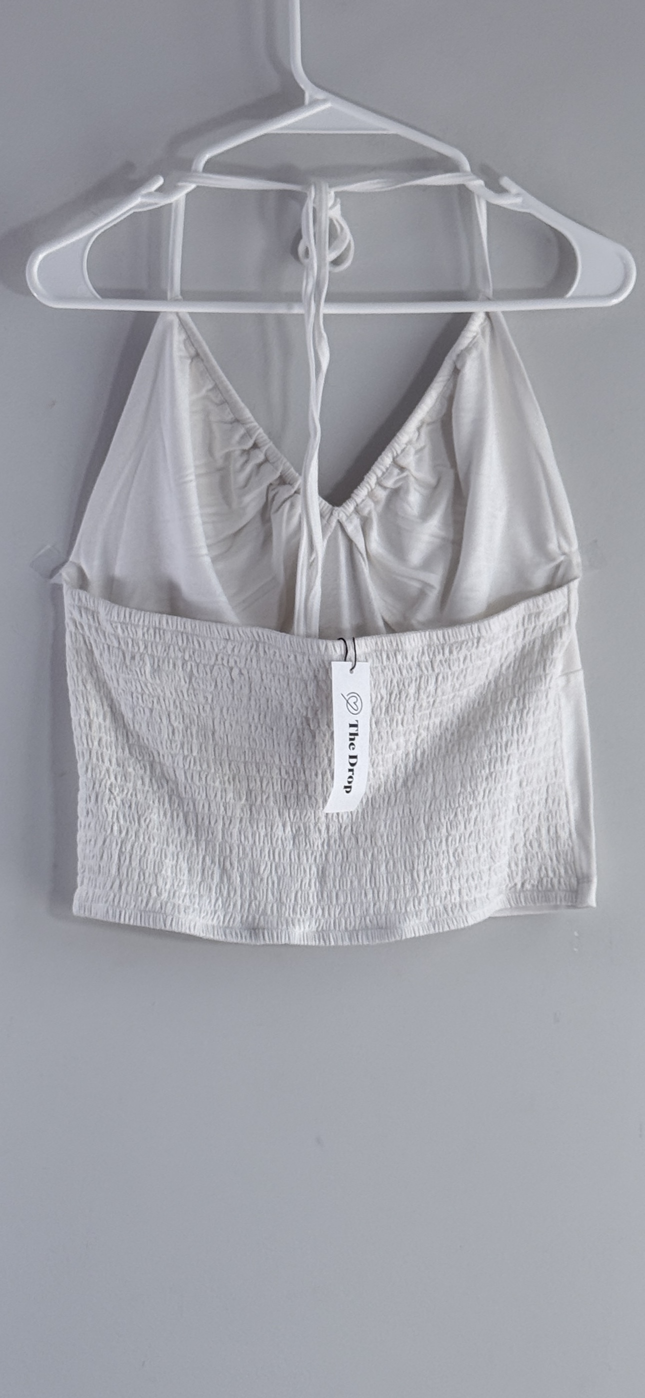 The Drop Halter Cropped Neck Top thumbnail 3
