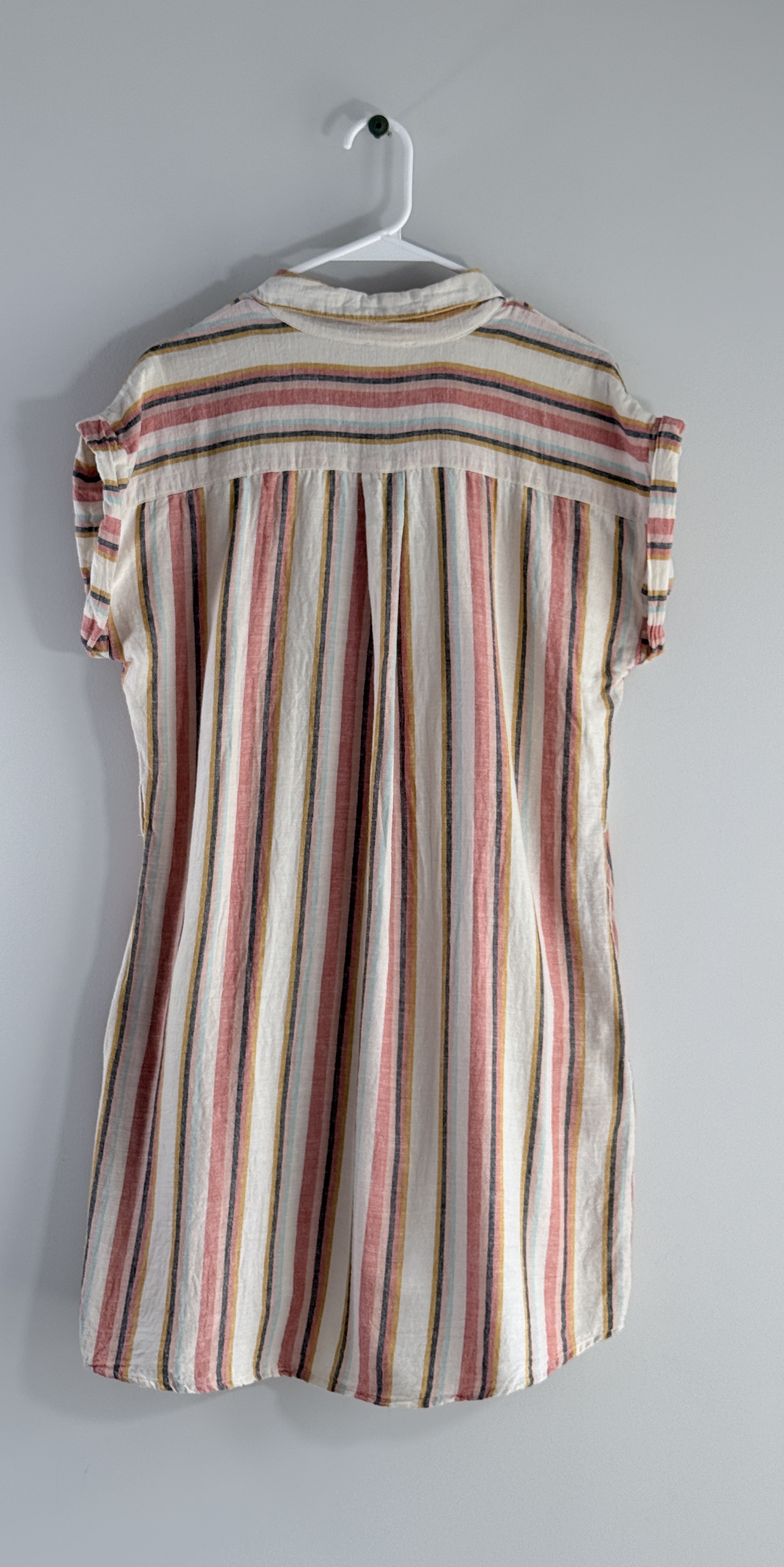 Harper Heritage Linen-Blend Striped Shirt Dress thumbnail 3