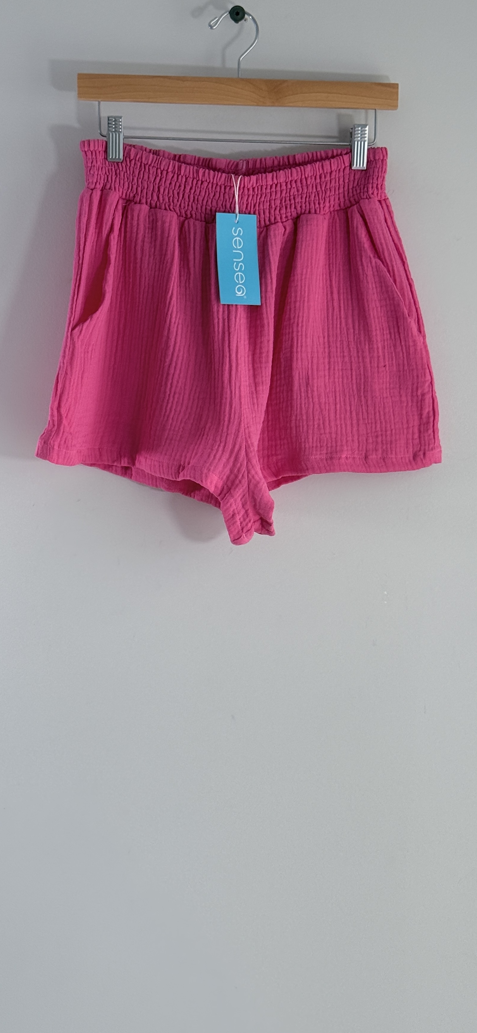 Sensea by Elan Pink Double Gauze Shorts thumbnail 2