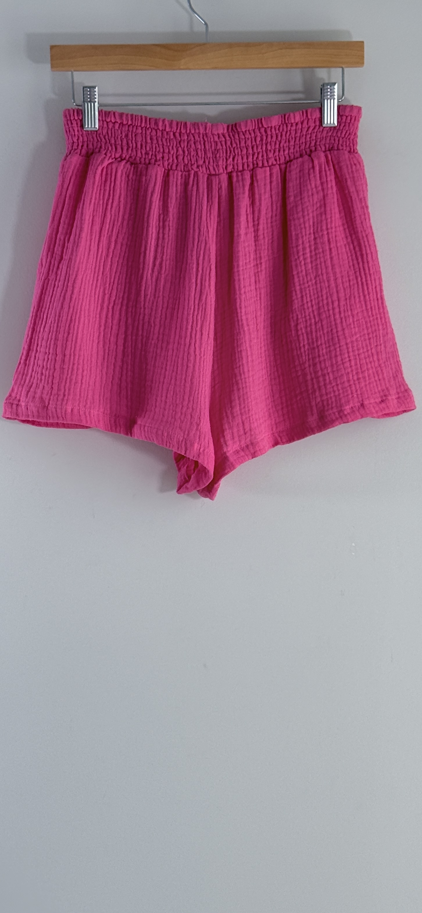 Sensea by Elan Pink Double Gauze Shorts thumbnail 3