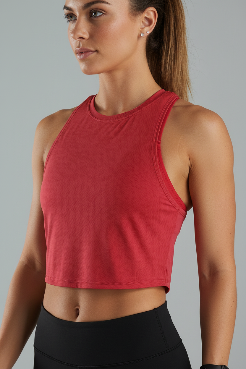 Lululemon Muscle Love Cropped Tank Top - Image 1