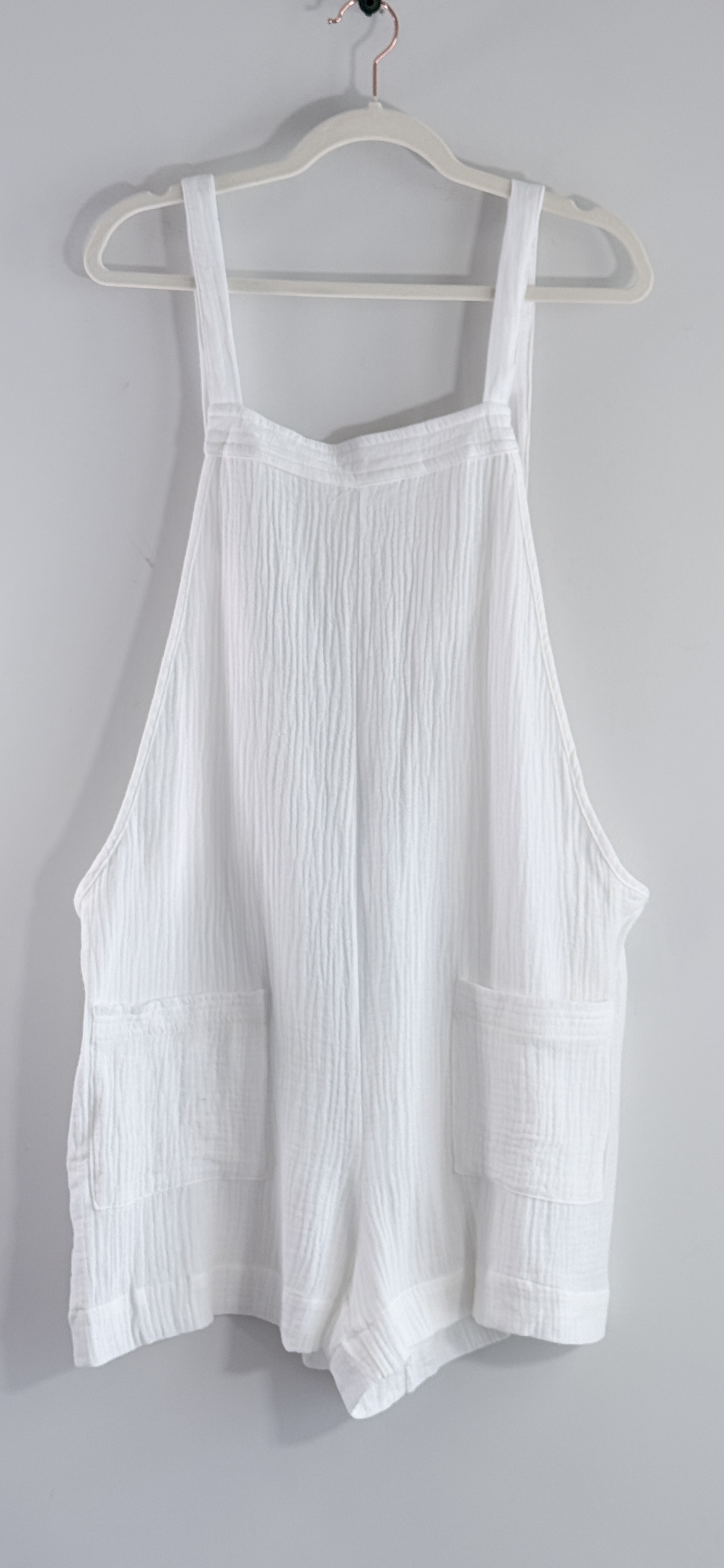 Sensea by Elan White Cotton Gauze Romper thumbnail 2