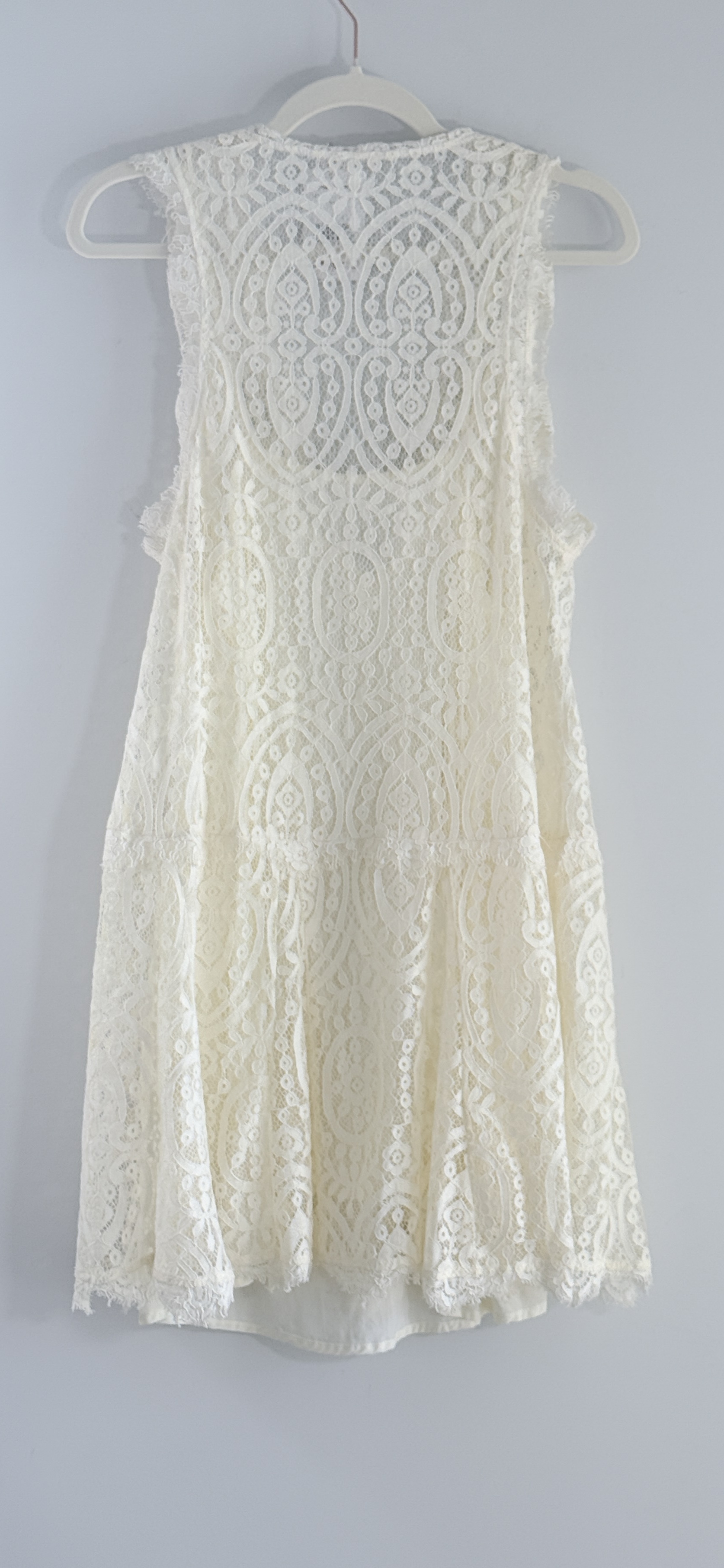 Free People "Heart in Two" Lace Mini Dress thumbnail 3