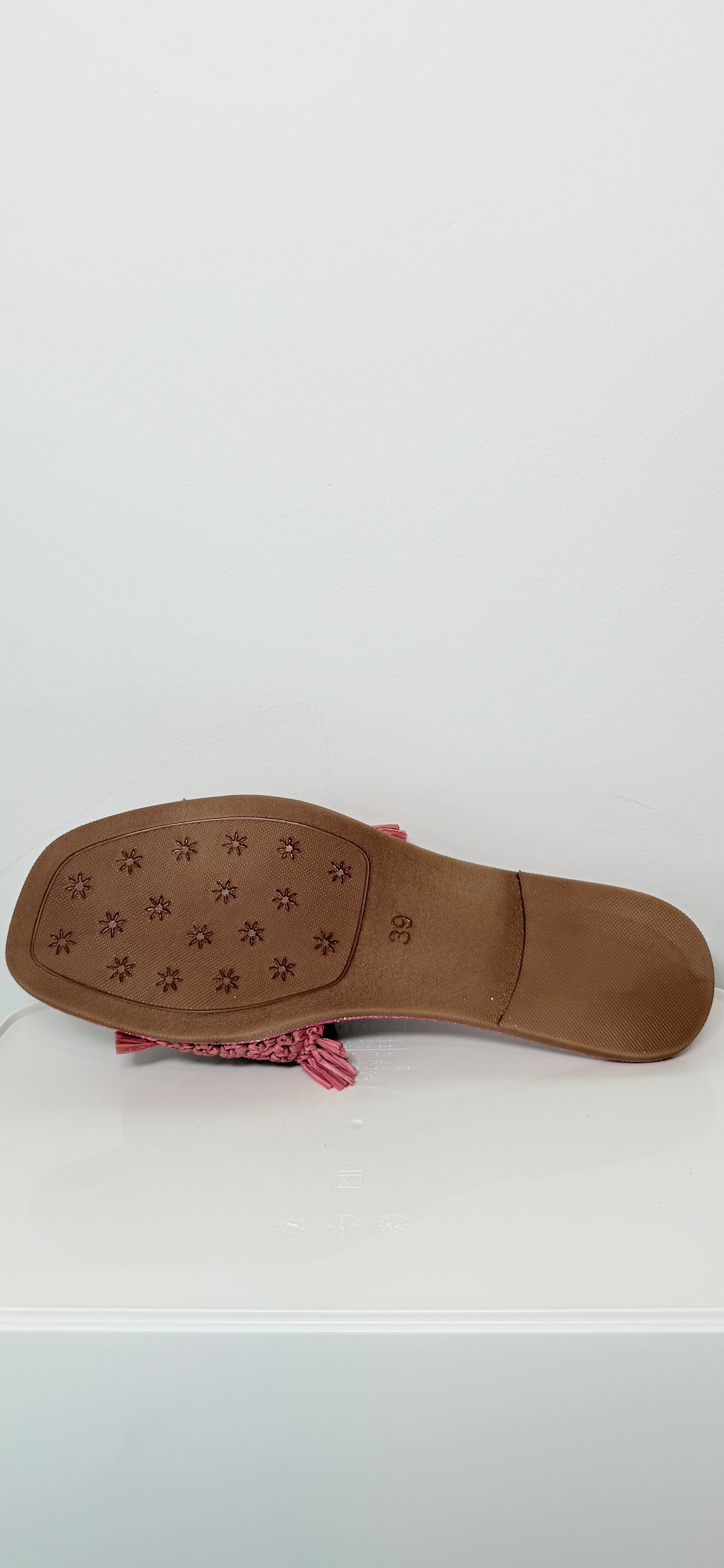 Naughty Monkey Juana Woven Sandals in Pink thumbnail 5