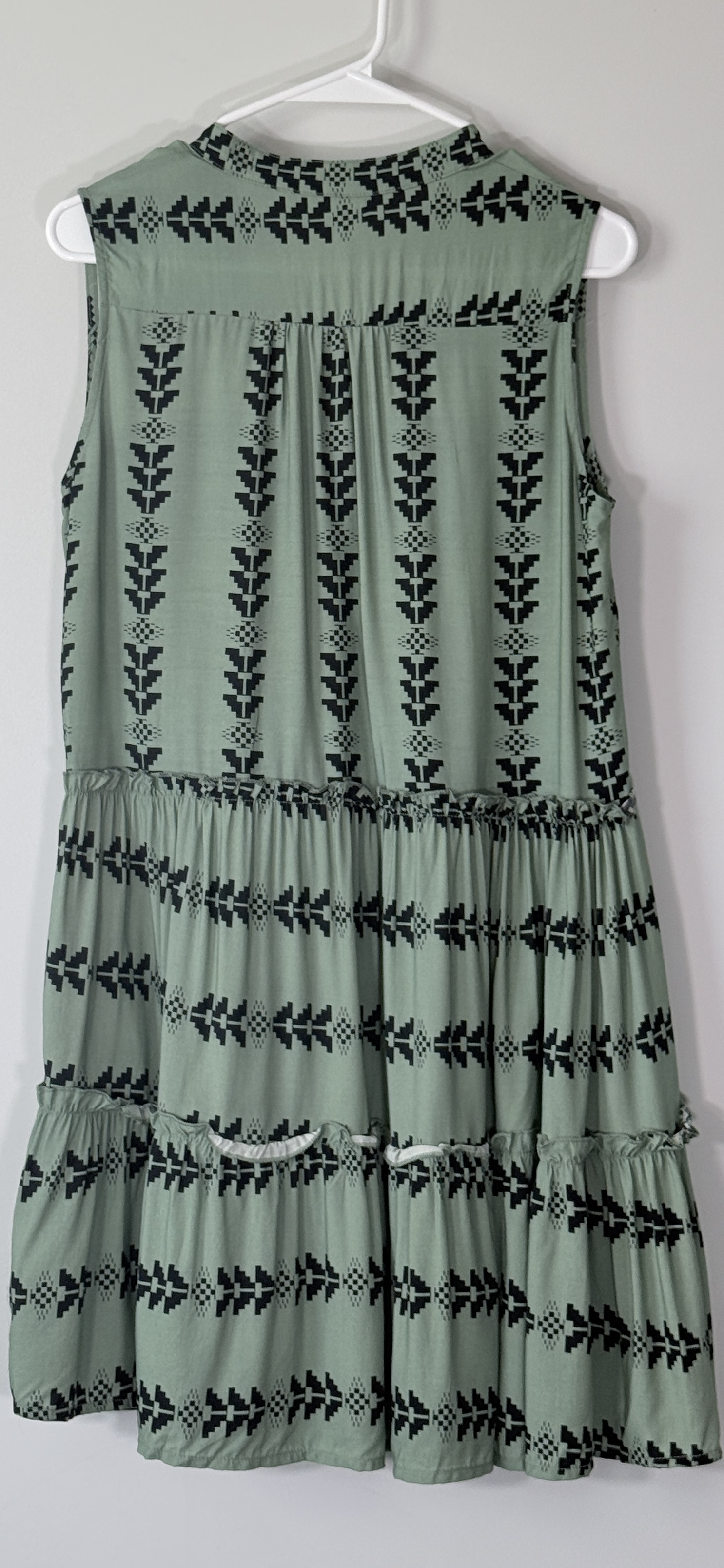 Cupshe Green Arrow Stripe Sleeveless Mini Dress thumbnail 3
