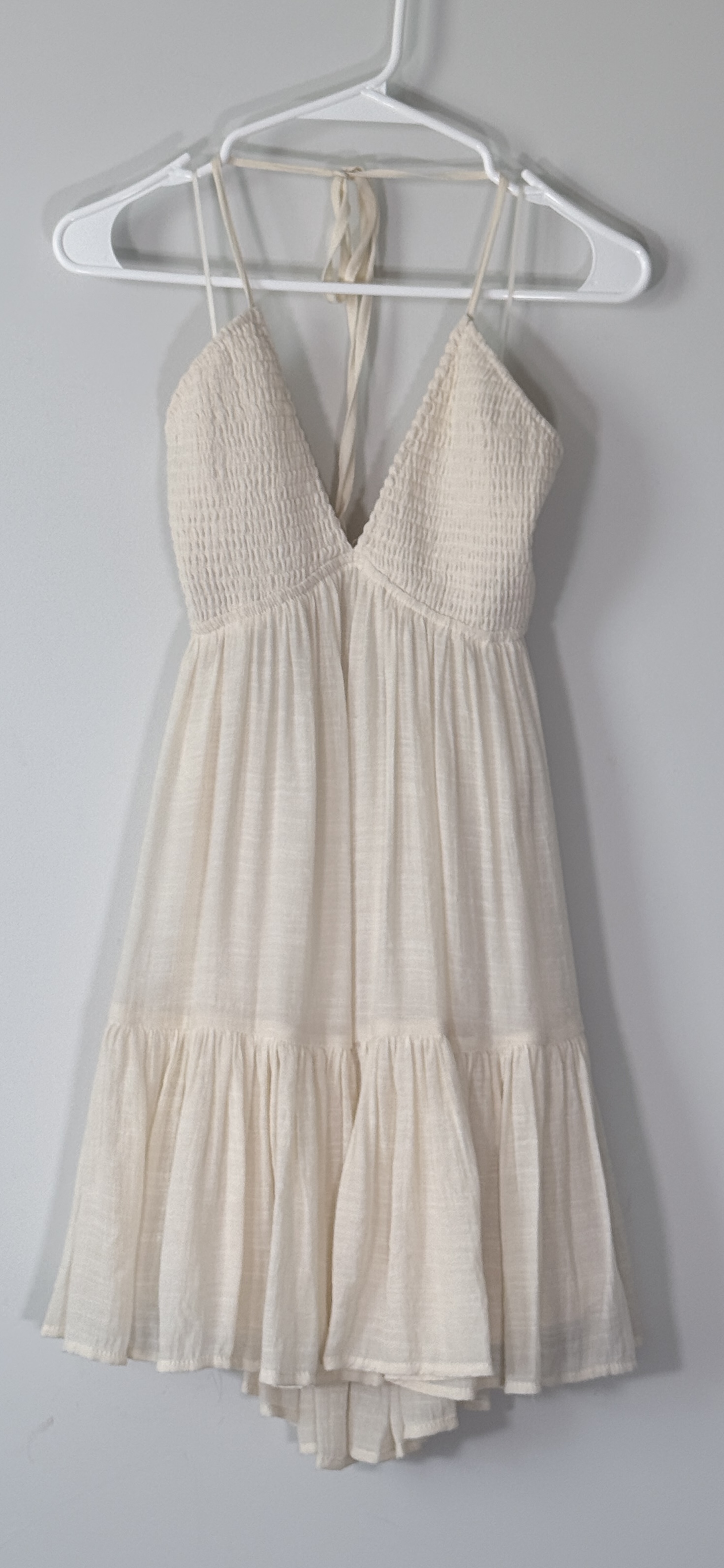 Lovely Day Papaya Gauze Dress thumbnail 2